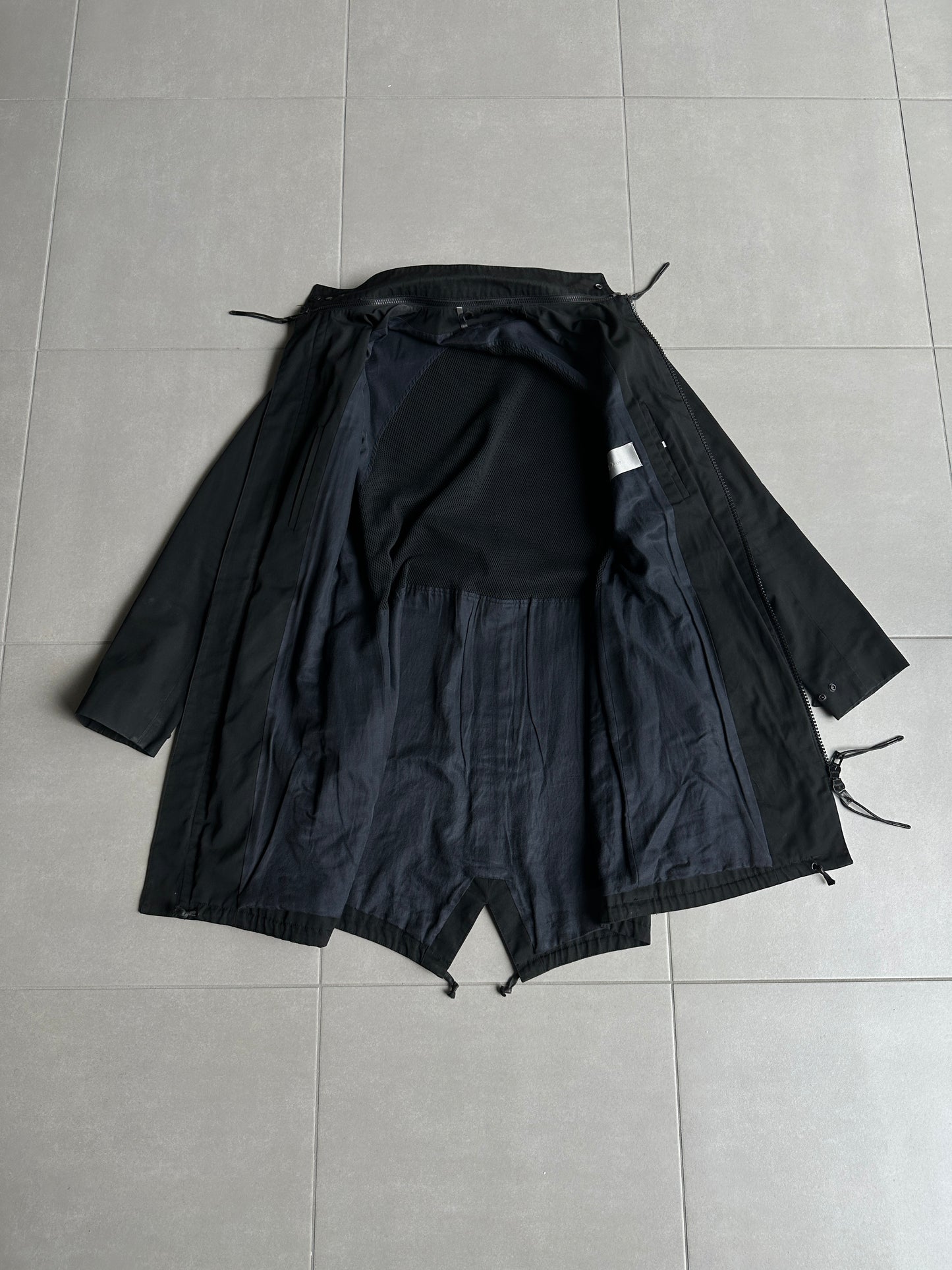 Dior Homme SS04 “STRIP” 1/1 sample fishtail parka coat