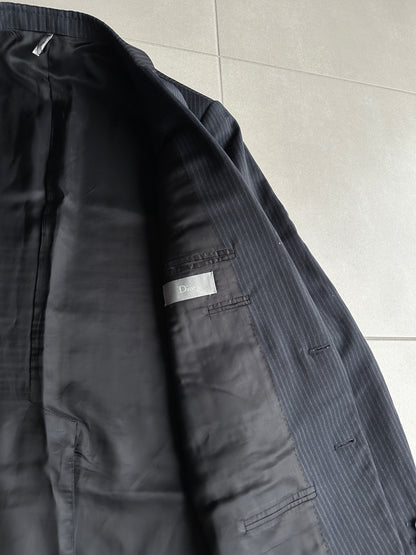 ディオール オム AW07 “Navigate” ピンストライプ ウール スーツ
