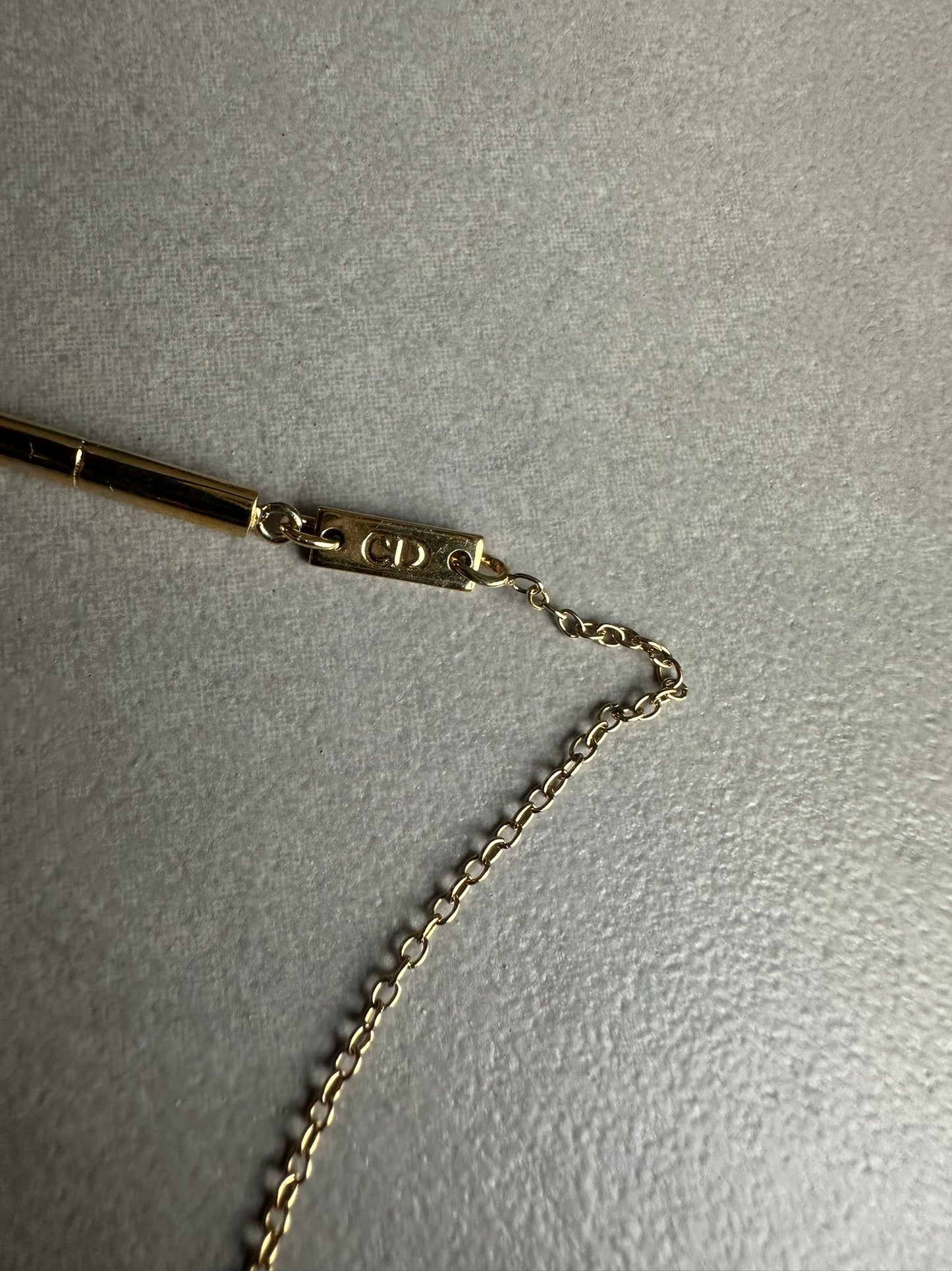 Dior Homme AW05 “In the morning” gold vermeil 925 silver necklace