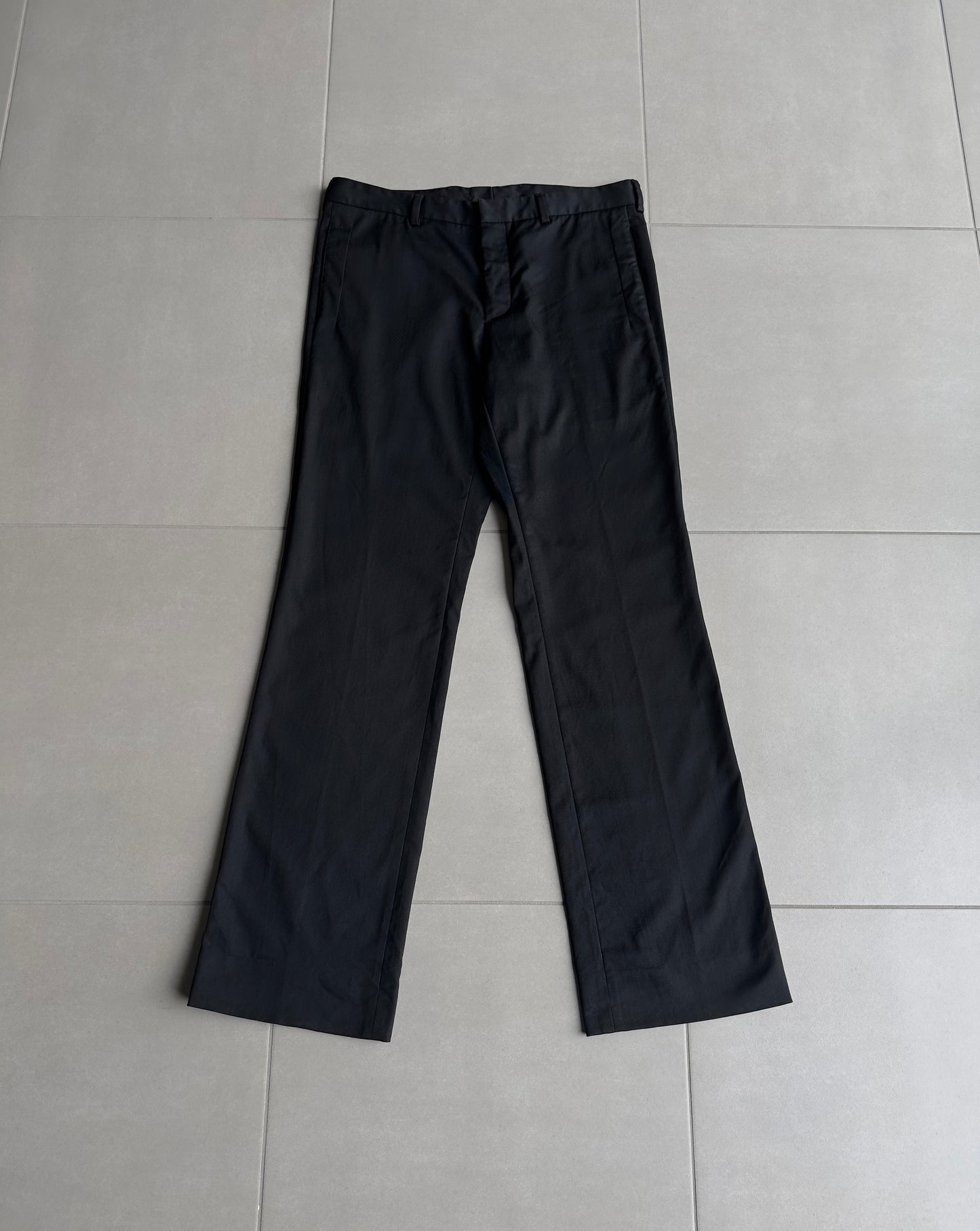 Dior homme AW02 “Reflexion” Straight leg trousers