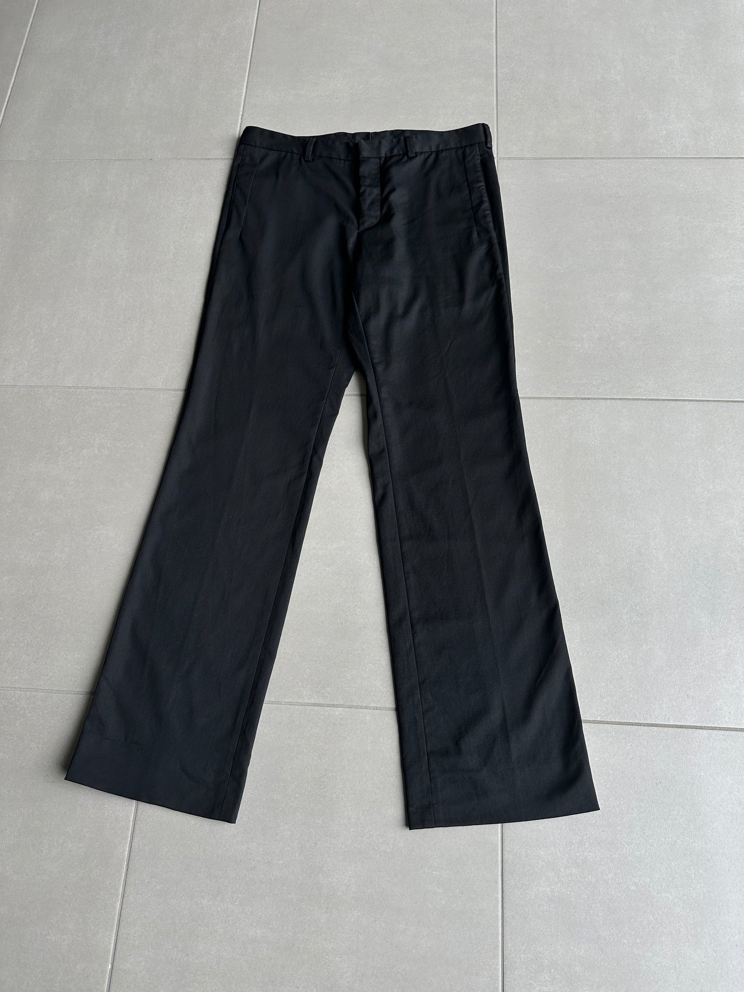 Dior homme AW02 “Reflexion” Straight leg trousers