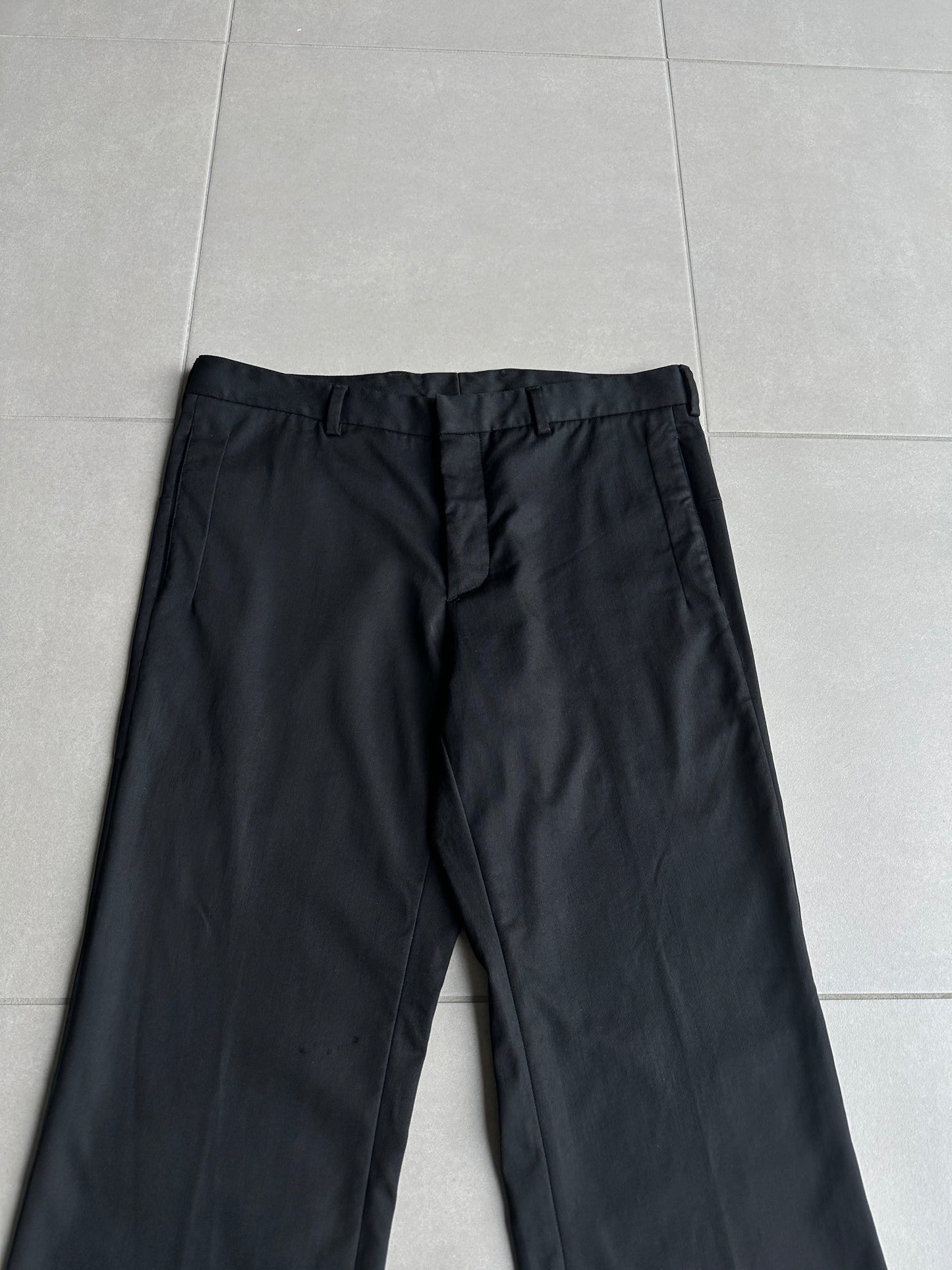 Dior homme AW02 “Reflexion” Straight leg trousers