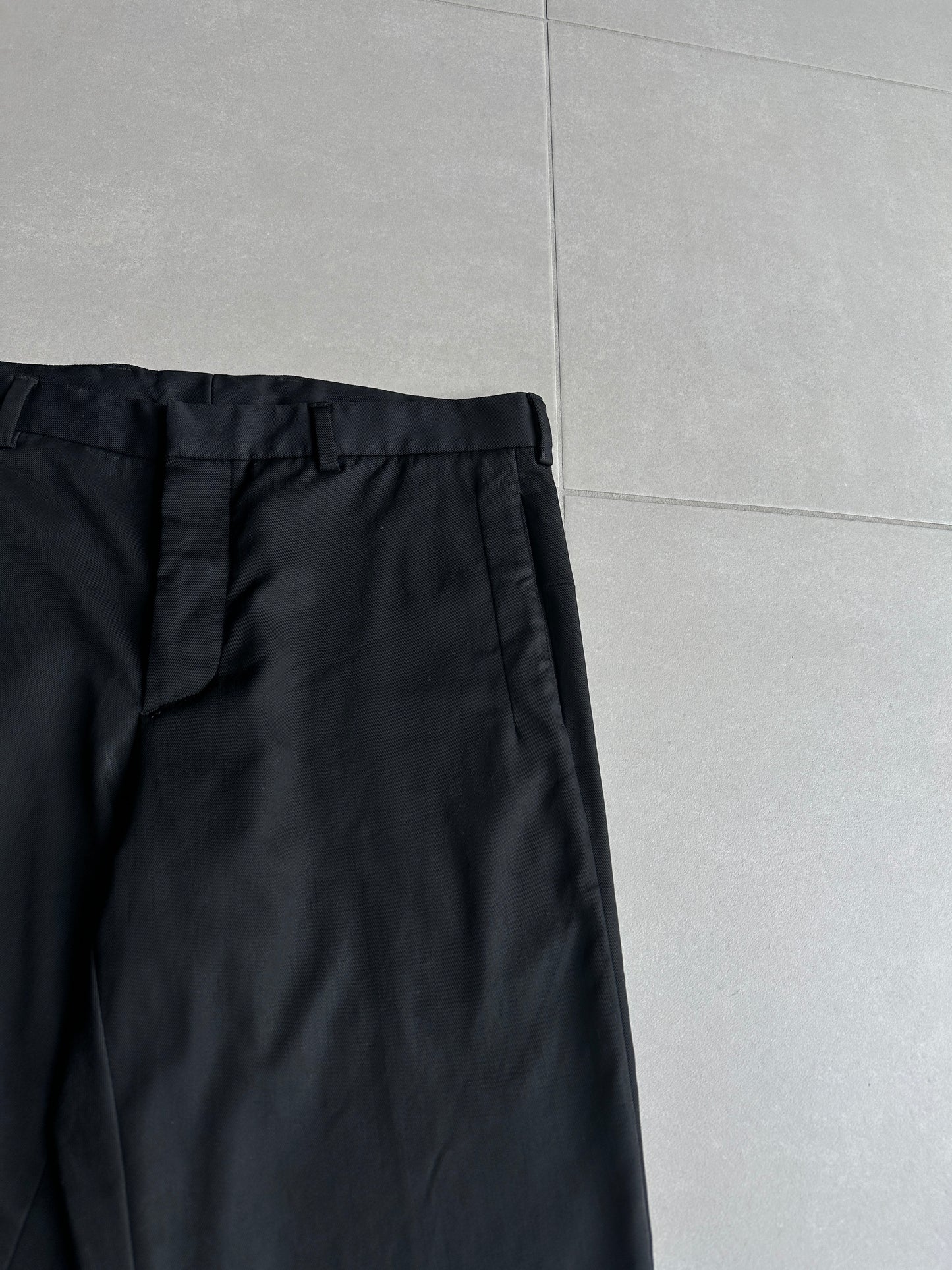 Dior homme AW02 “Reflexion” Straight leg trousers