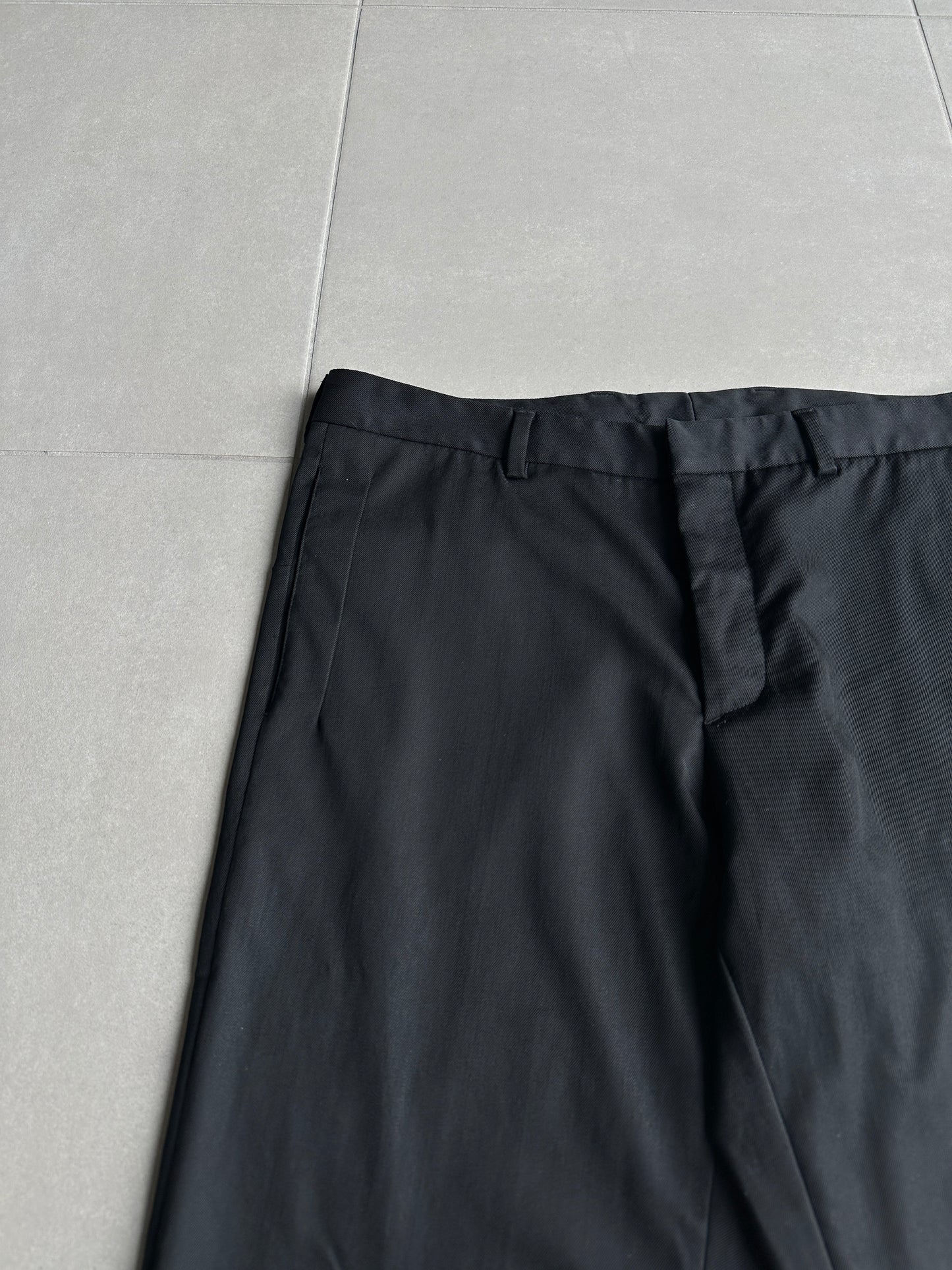 Dior homme AW02 “Reflexion” Straight leg trousers