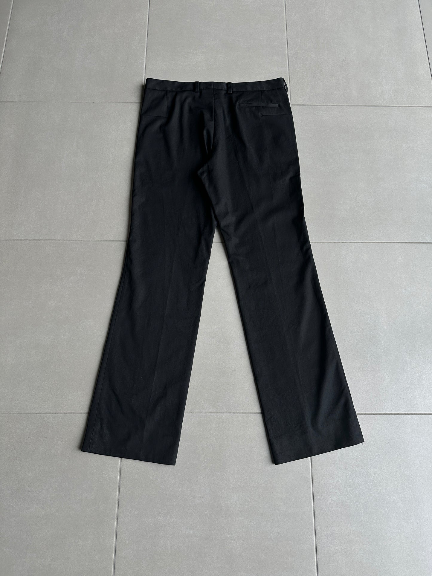Dior homme AW02 “Reflexion” Straight leg trousers