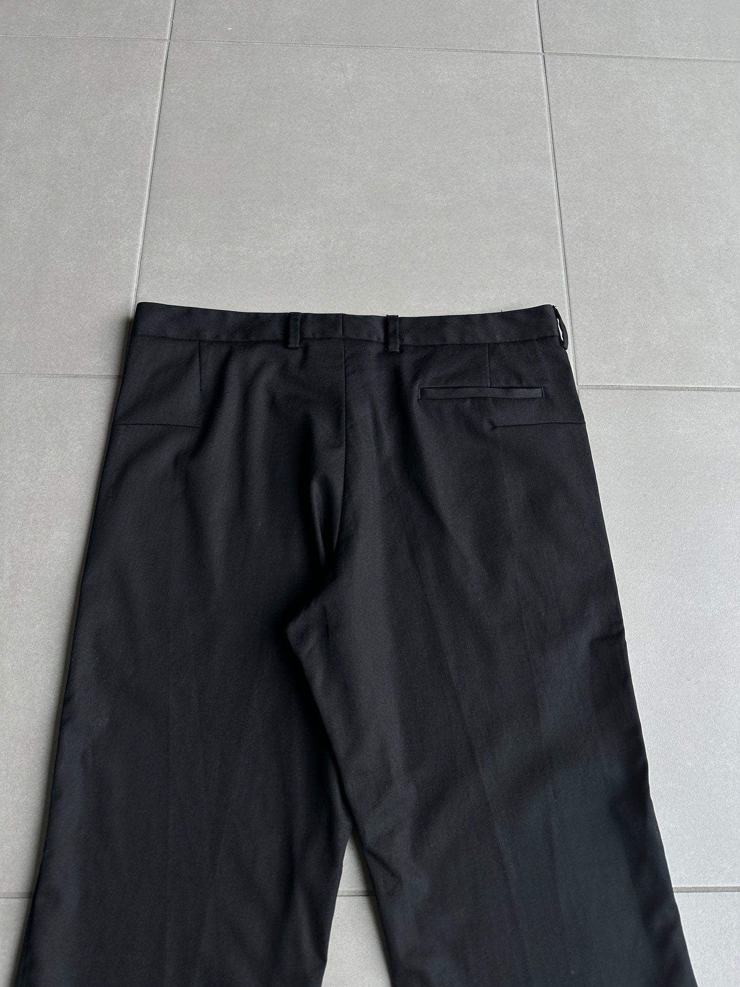 Dior homme AW02 “Reflexion” Straight leg trousers