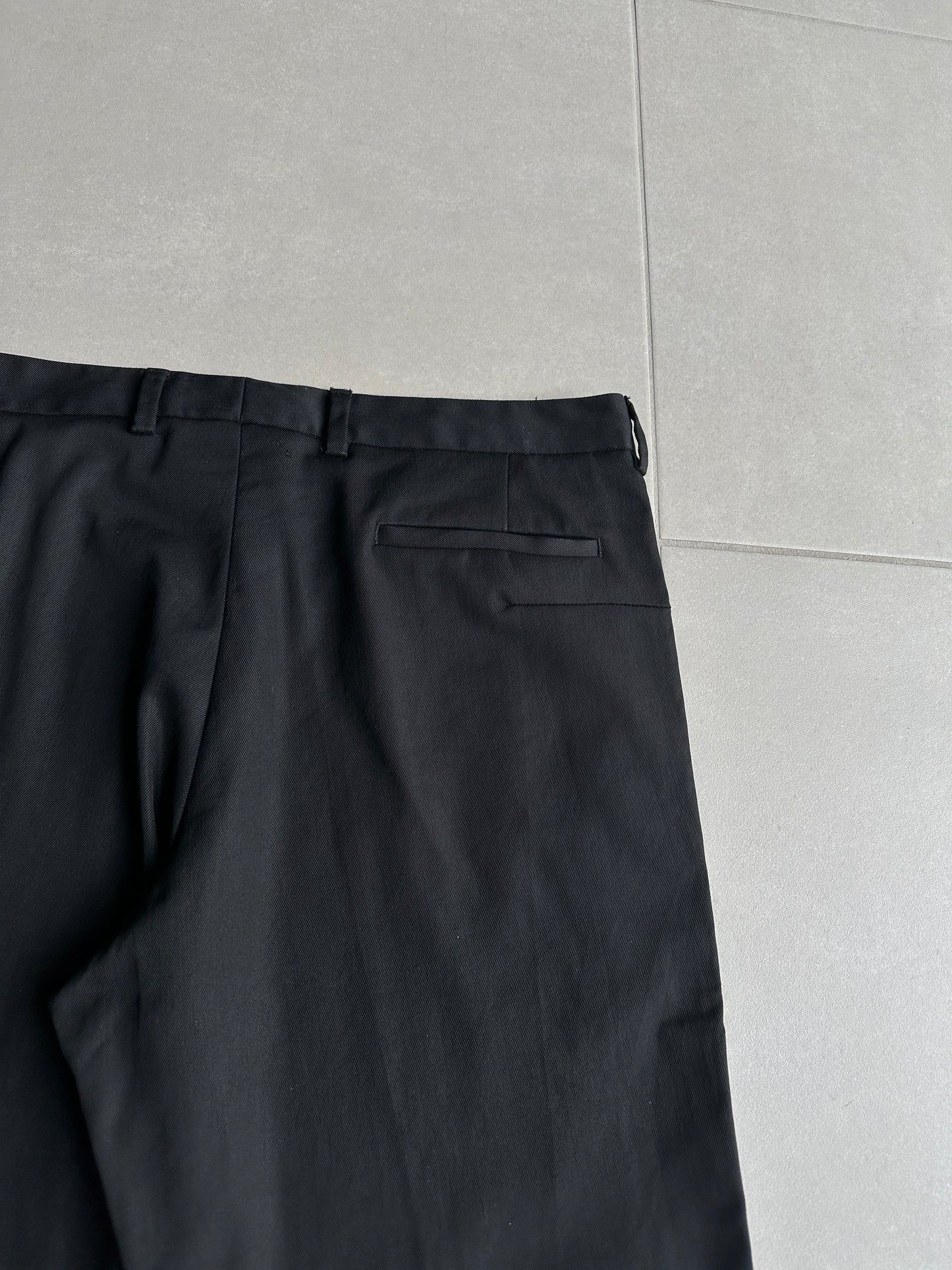 Dior homme AW02 “Reflexion” Straight leg trousers