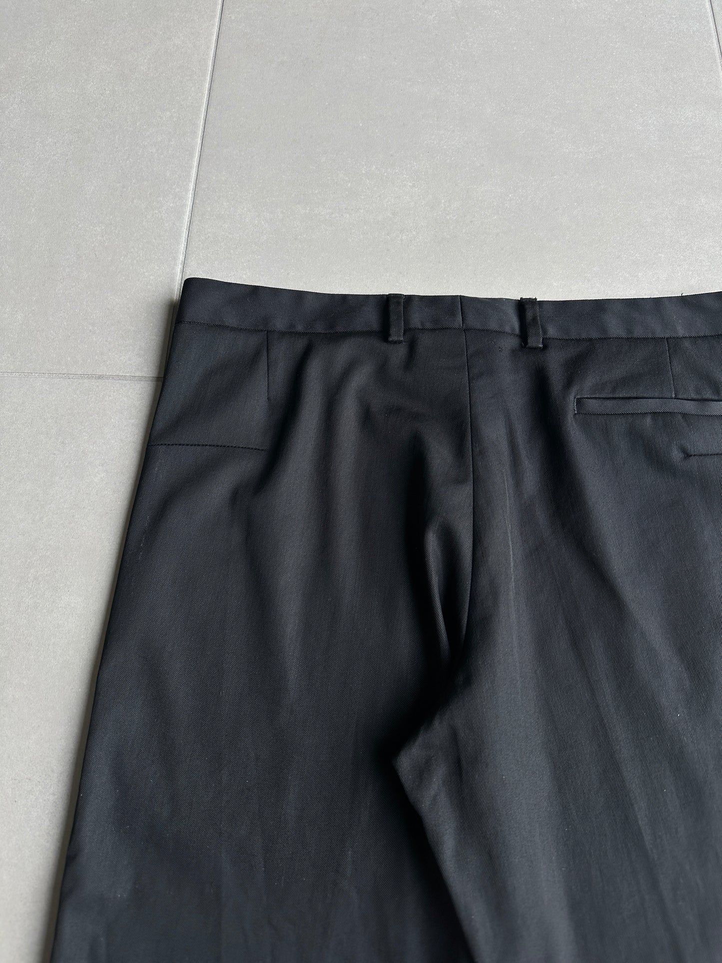 Dior homme AW02 “Reflexion” Straight leg trousers