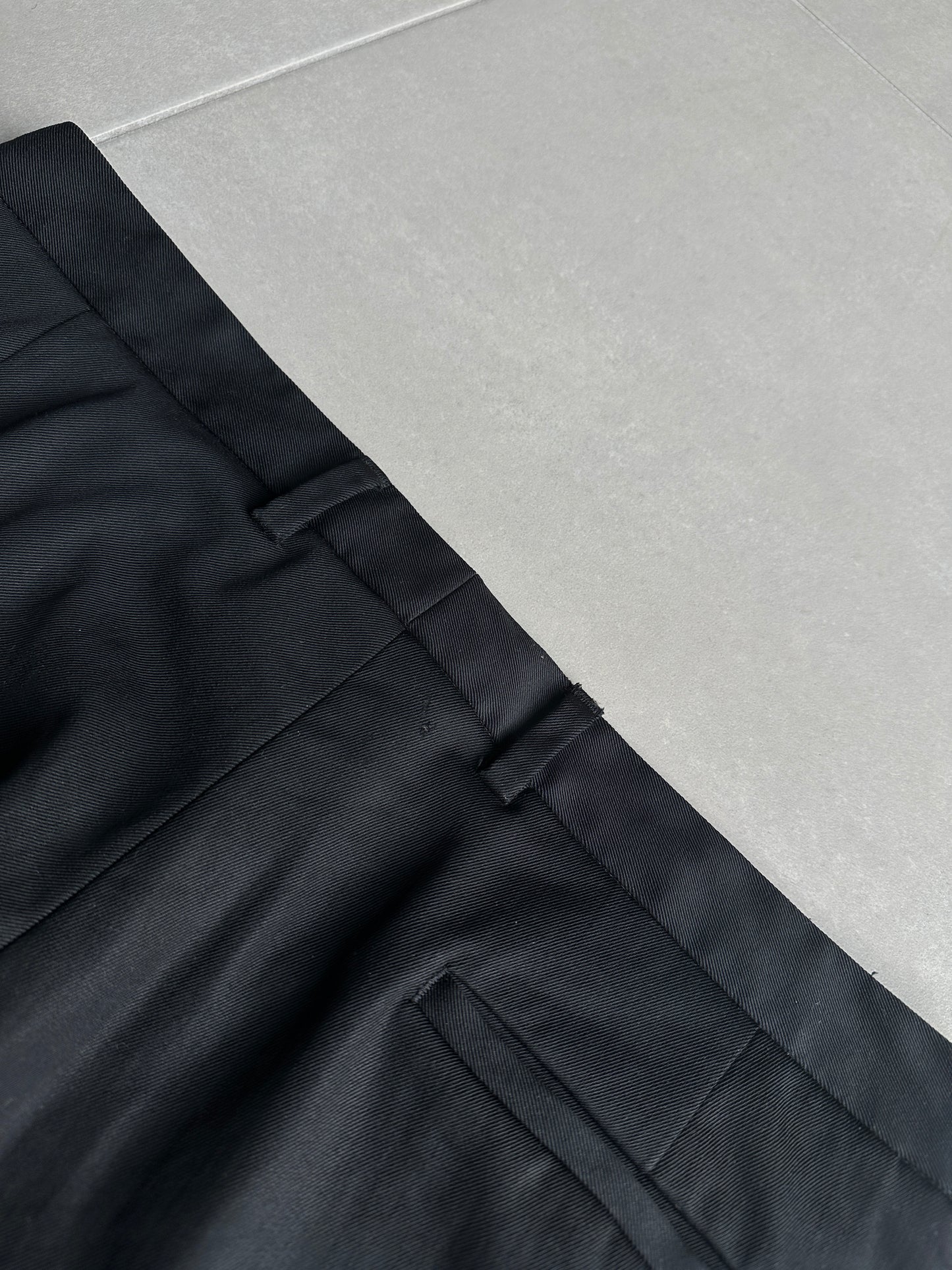 Dior homme AW02 “Reflexion” Straight leg trousers