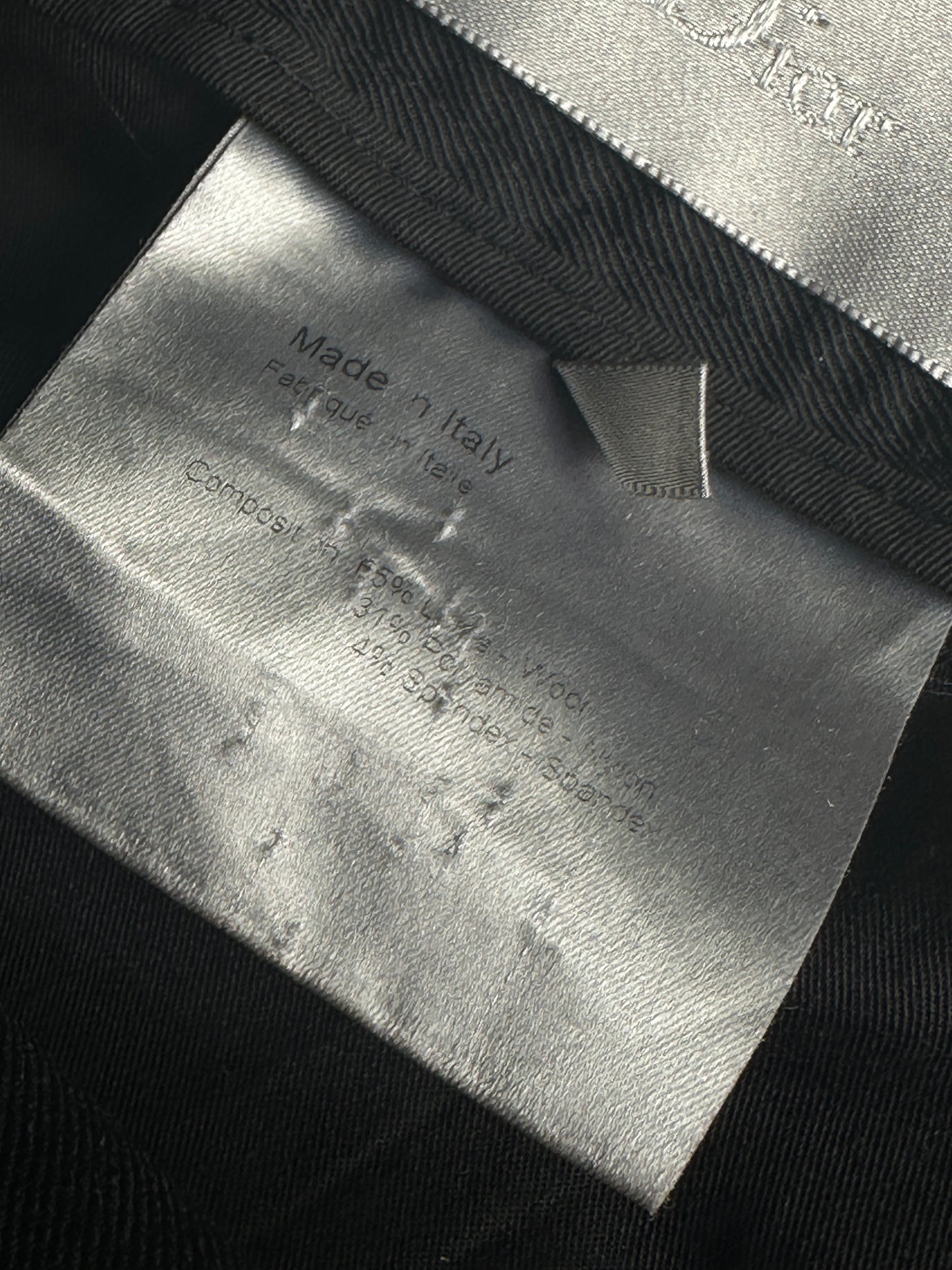 Dior homme AW02 “Reflexion” Straight leg trousers