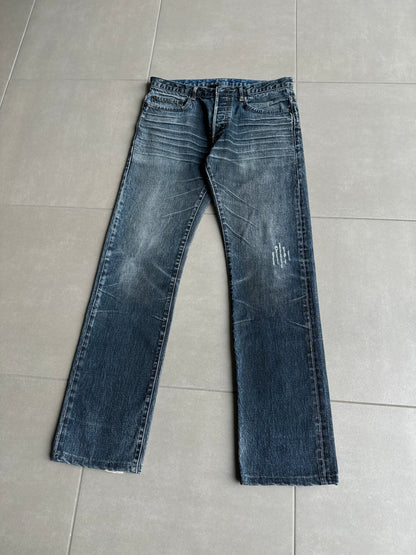 Dior Homme SS03 “Follow Me” Mudwash clawmark denim