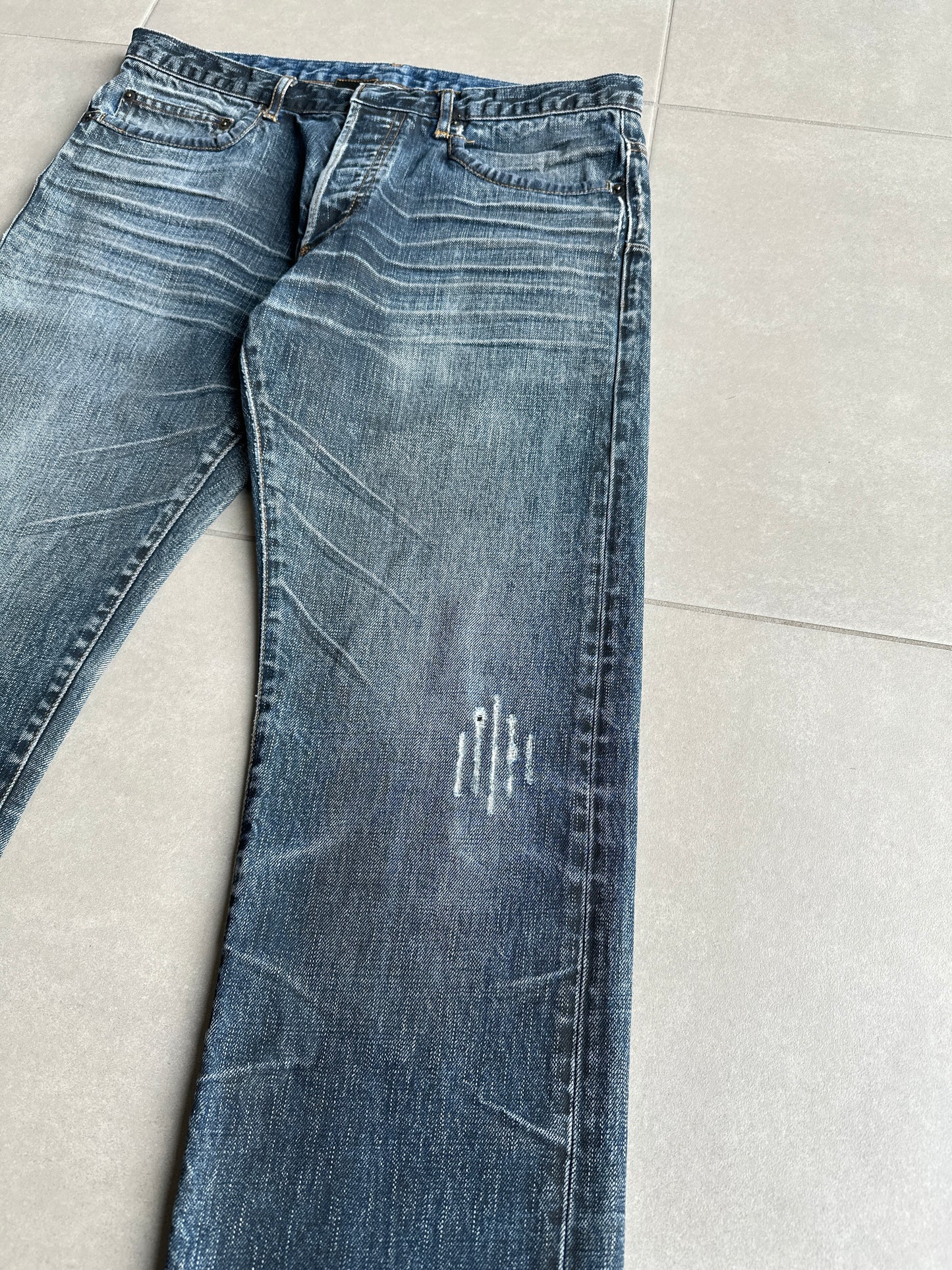 Dior Homme SS03 “Follow Me” Mudwash clawmark denim