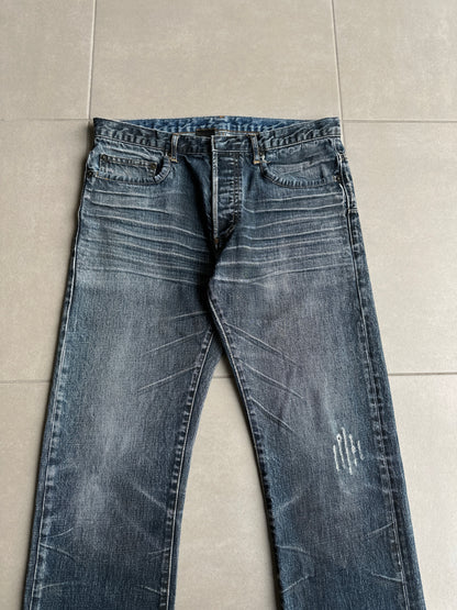 Dior Homme SS03 “Follow Me” Mudwash clawmark denim