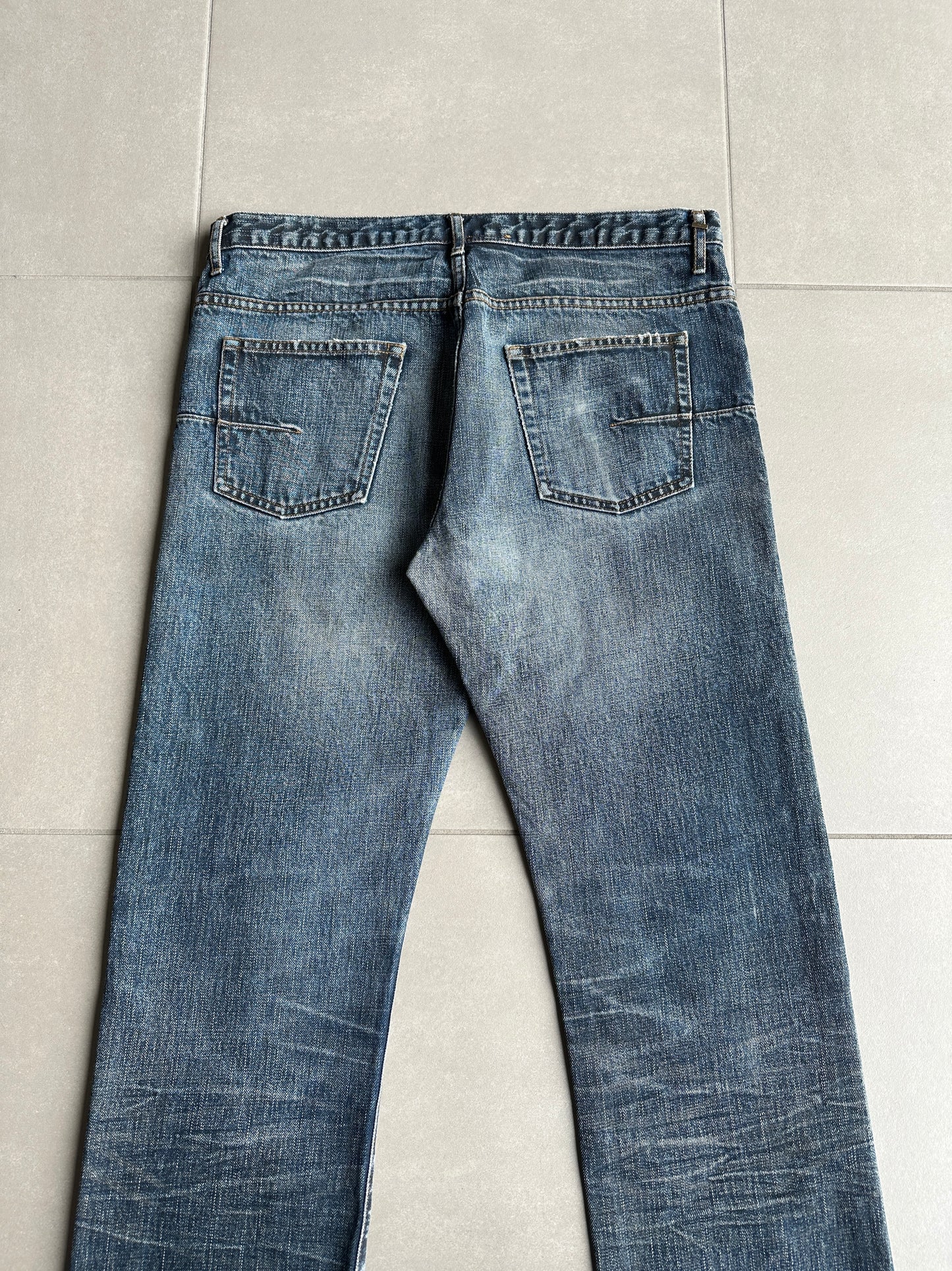 Dior Homme SS03 “Follow Me” Mudwash clawmark denim