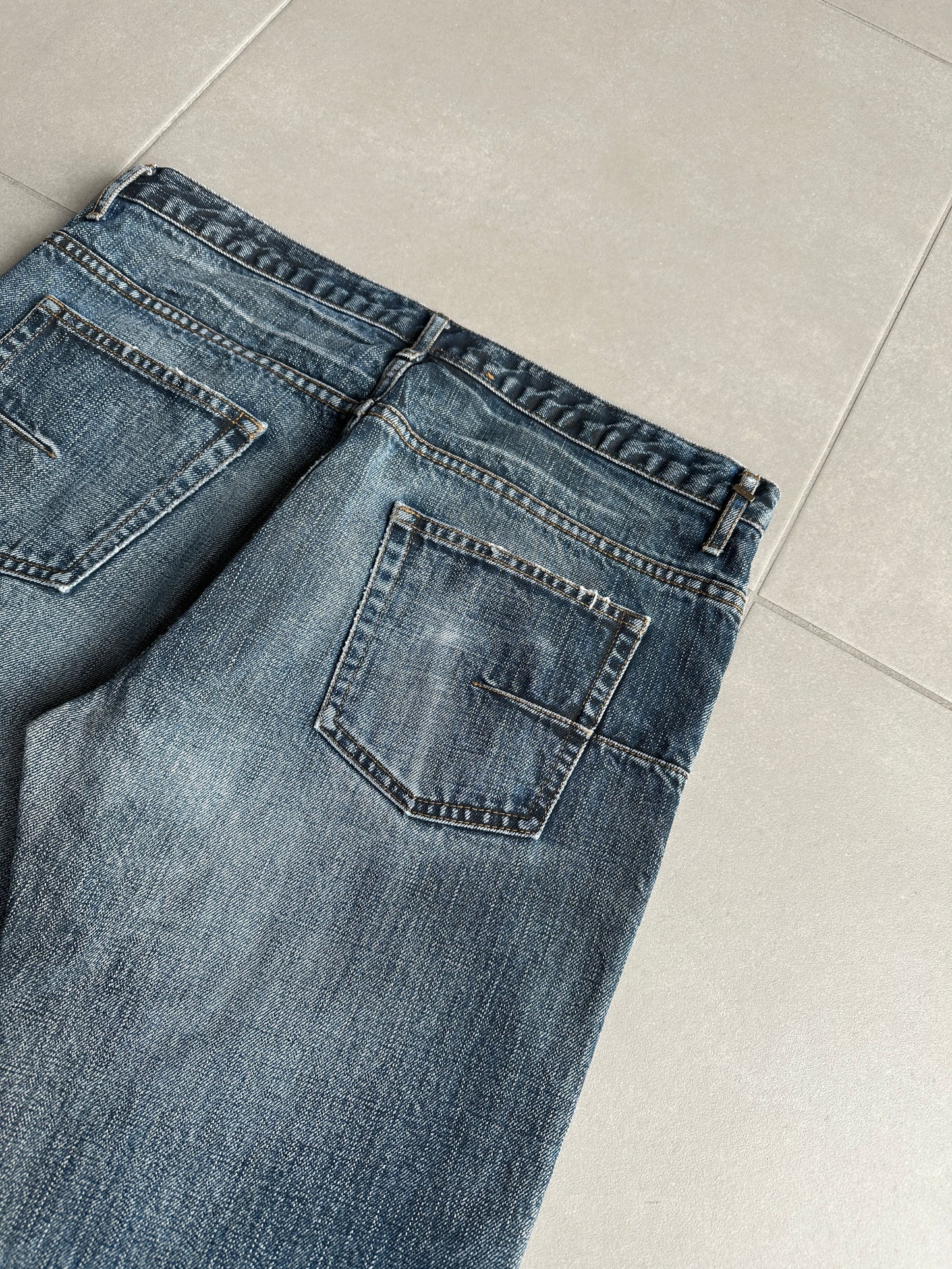 Dior Homme SS03 “Follow Me” Mudwash clawmark denim