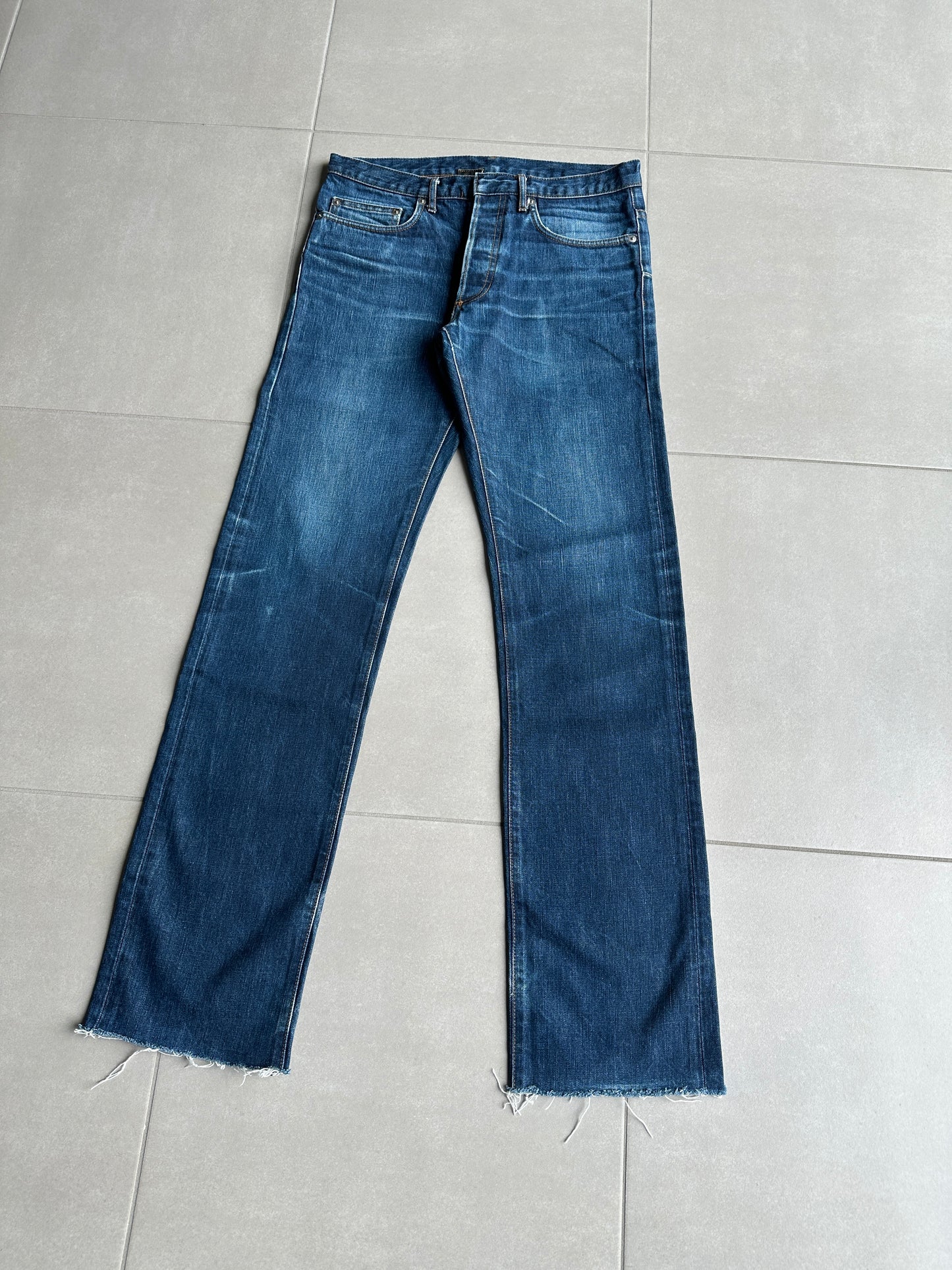 Dior Homme AW07 “Navigate” washed MIJ raw denim