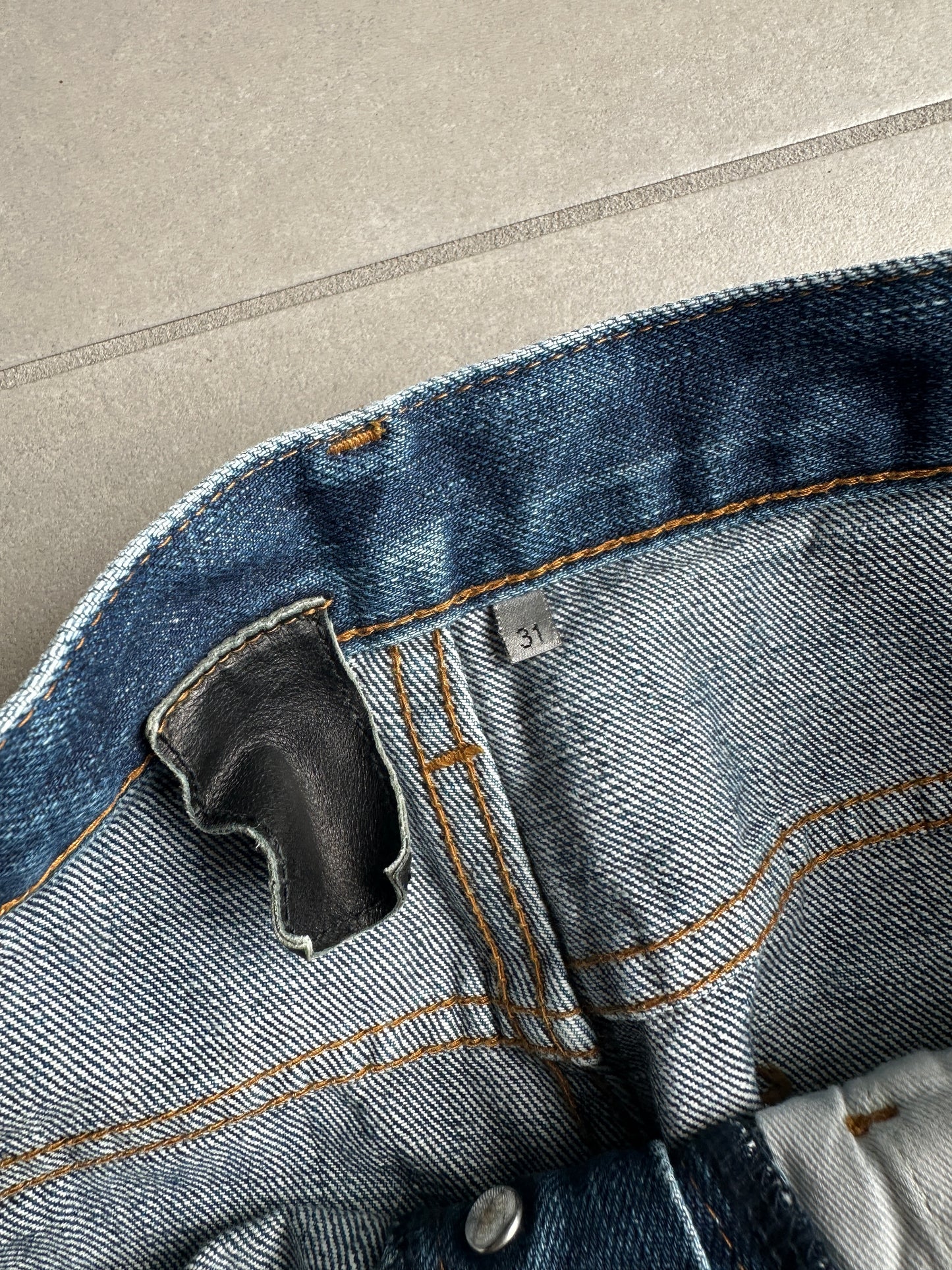 Dior Homme AW07 “Navigate” washed MIJ raw denim