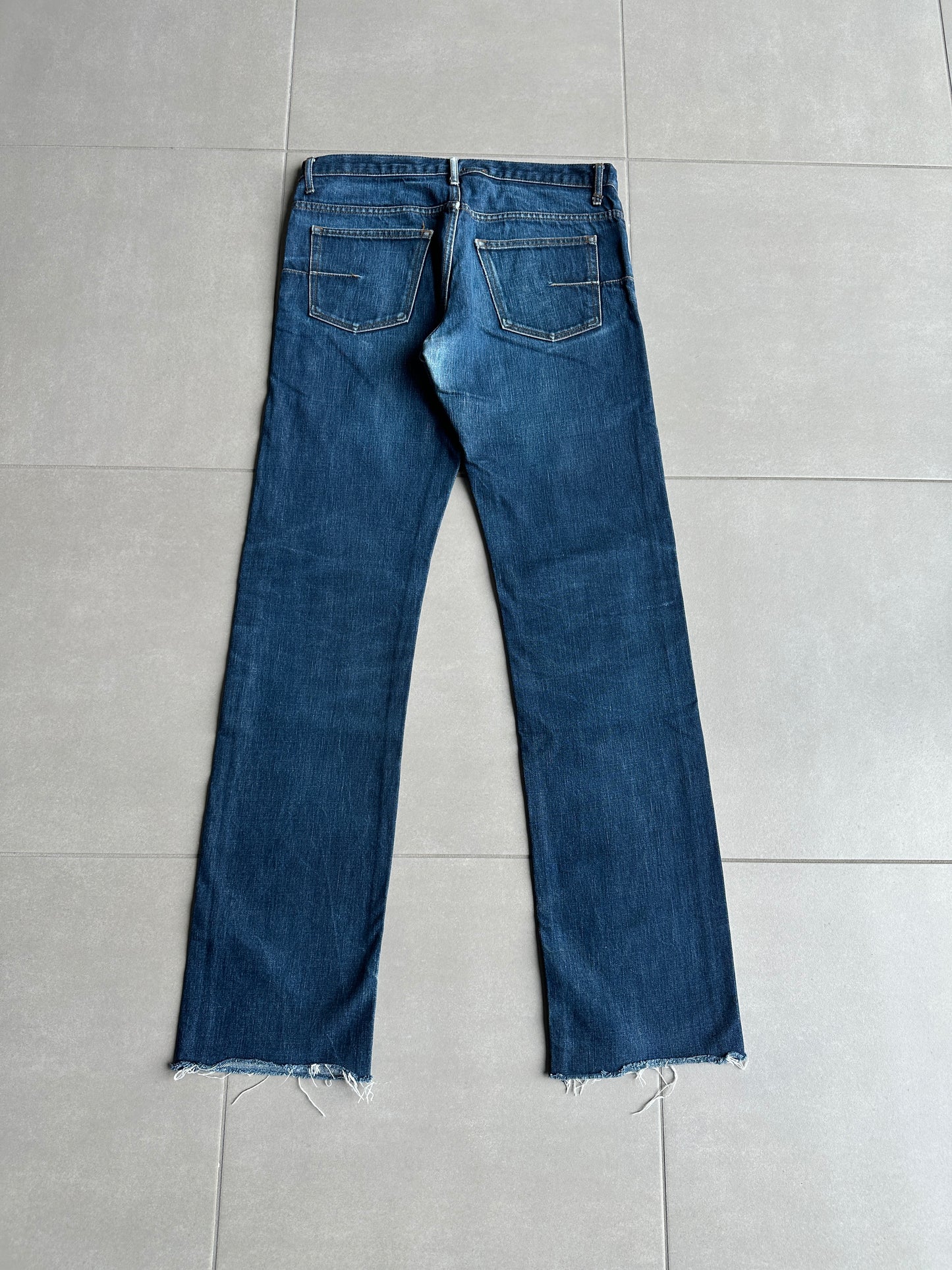 Dior Homme AW07 “Navigate” washed MIJ raw denim