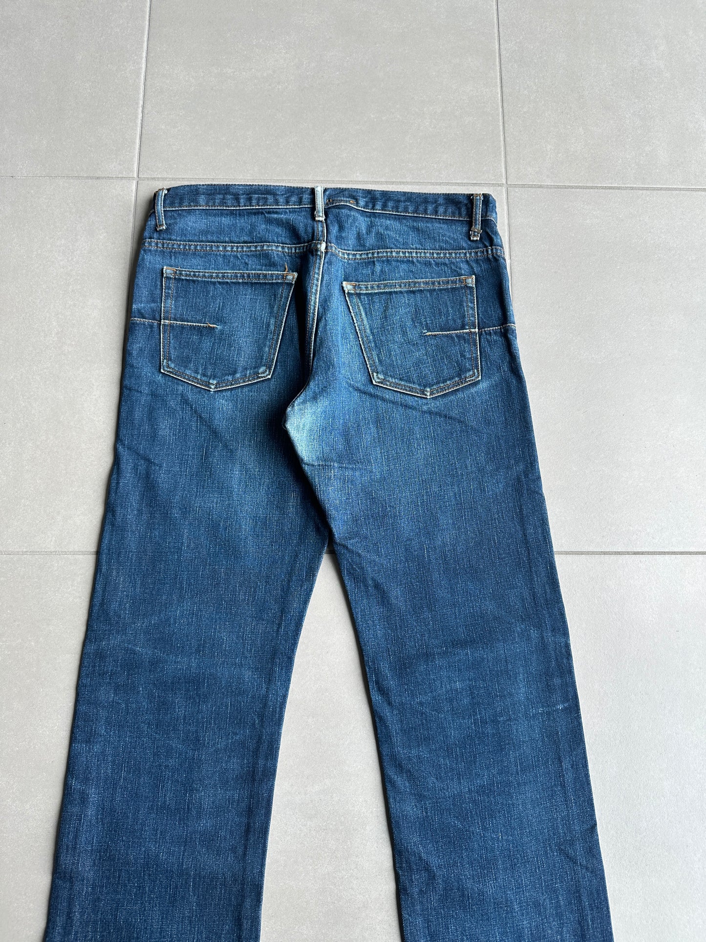 Dior Homme AW07 “Navigate” washed MIJ raw denim