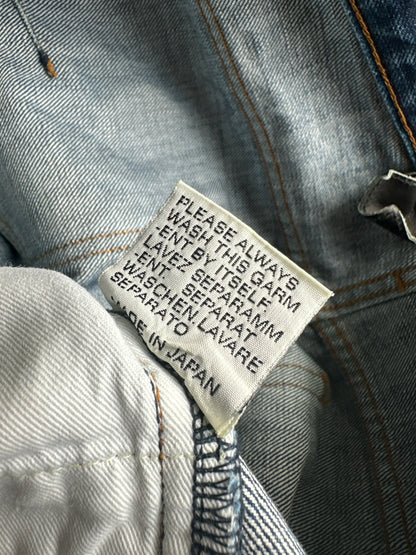 Dior Homme AW07 “Navigate” washed MIJ raw denim