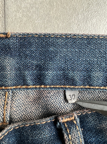 Dior Homme SS05 “BECK/Untitled” whiskered rust washed denim