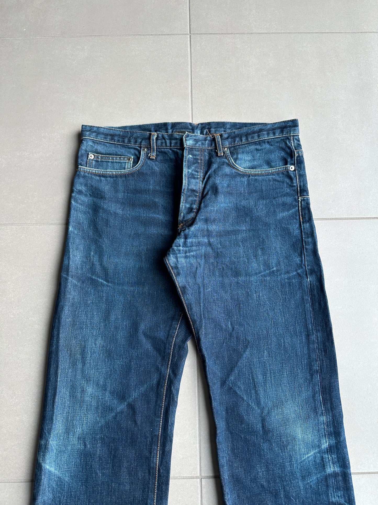 Dior homme AW07 “Navigate” raw MIJ jeans