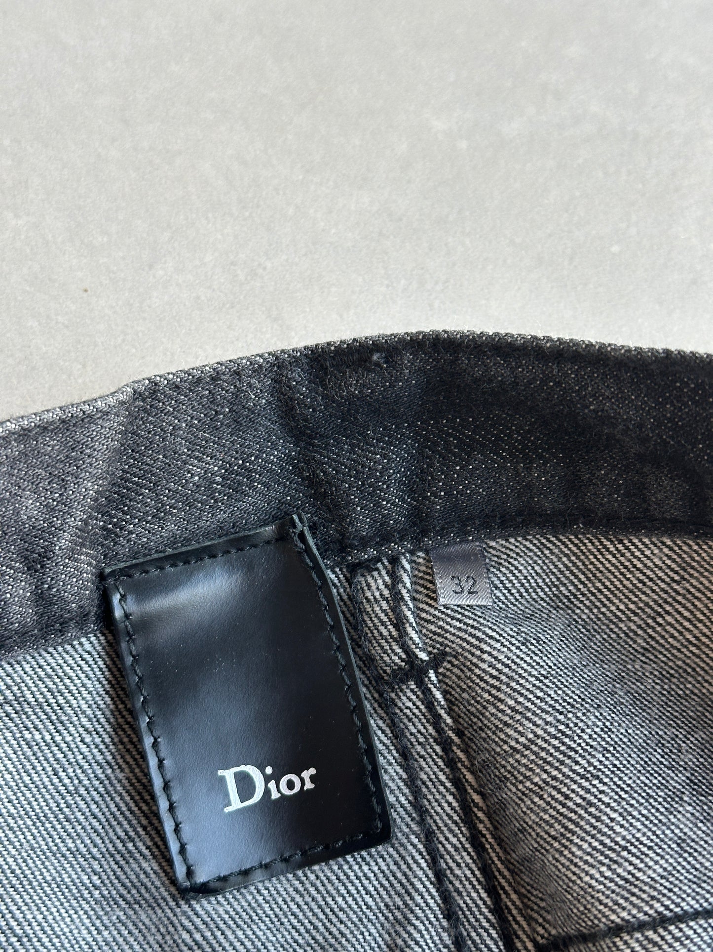 Dior Homme AW07 “Navigate” MIJ raw denim