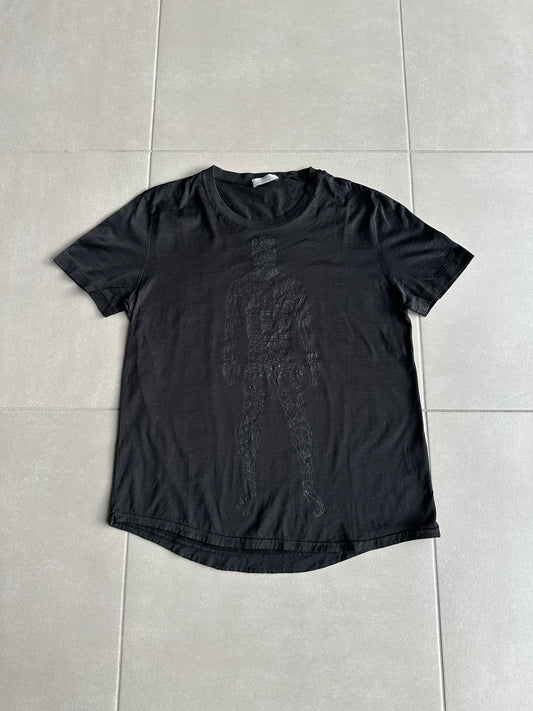Dior Homme SS04 “Strip” Robot motif T-shirt