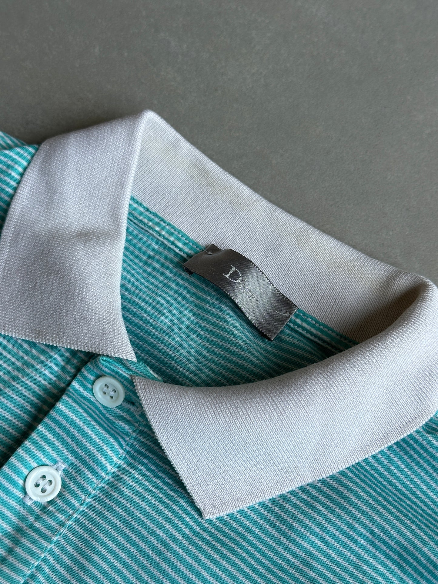 Dior Homme SS06 Union Jack pocket polo shirt