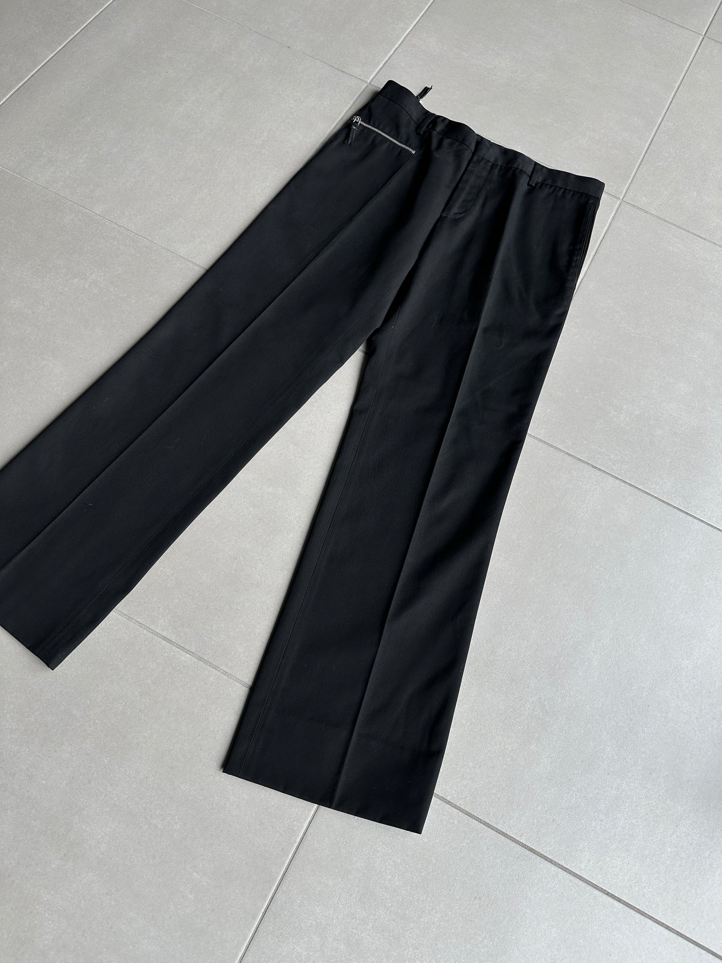Dior Homme SS03 “Follow Me” ジップトラウザーズ