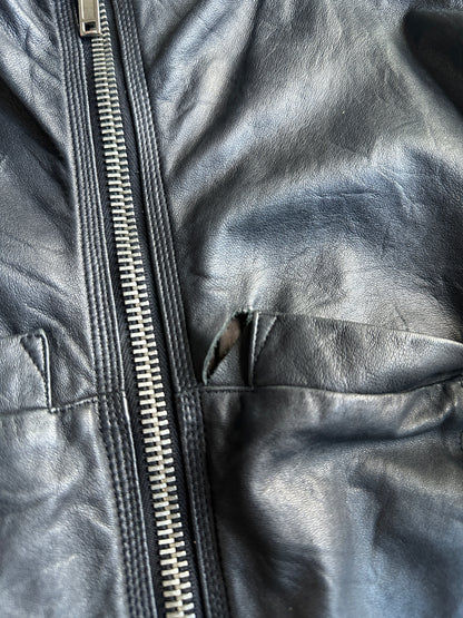 Rick Owens SS08 “CREATCH” Cropped leather jacket