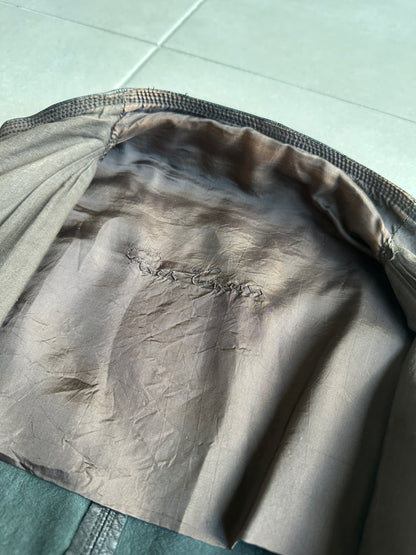 Rick Owens SS08 “CREATCH” Cropped leather jacket