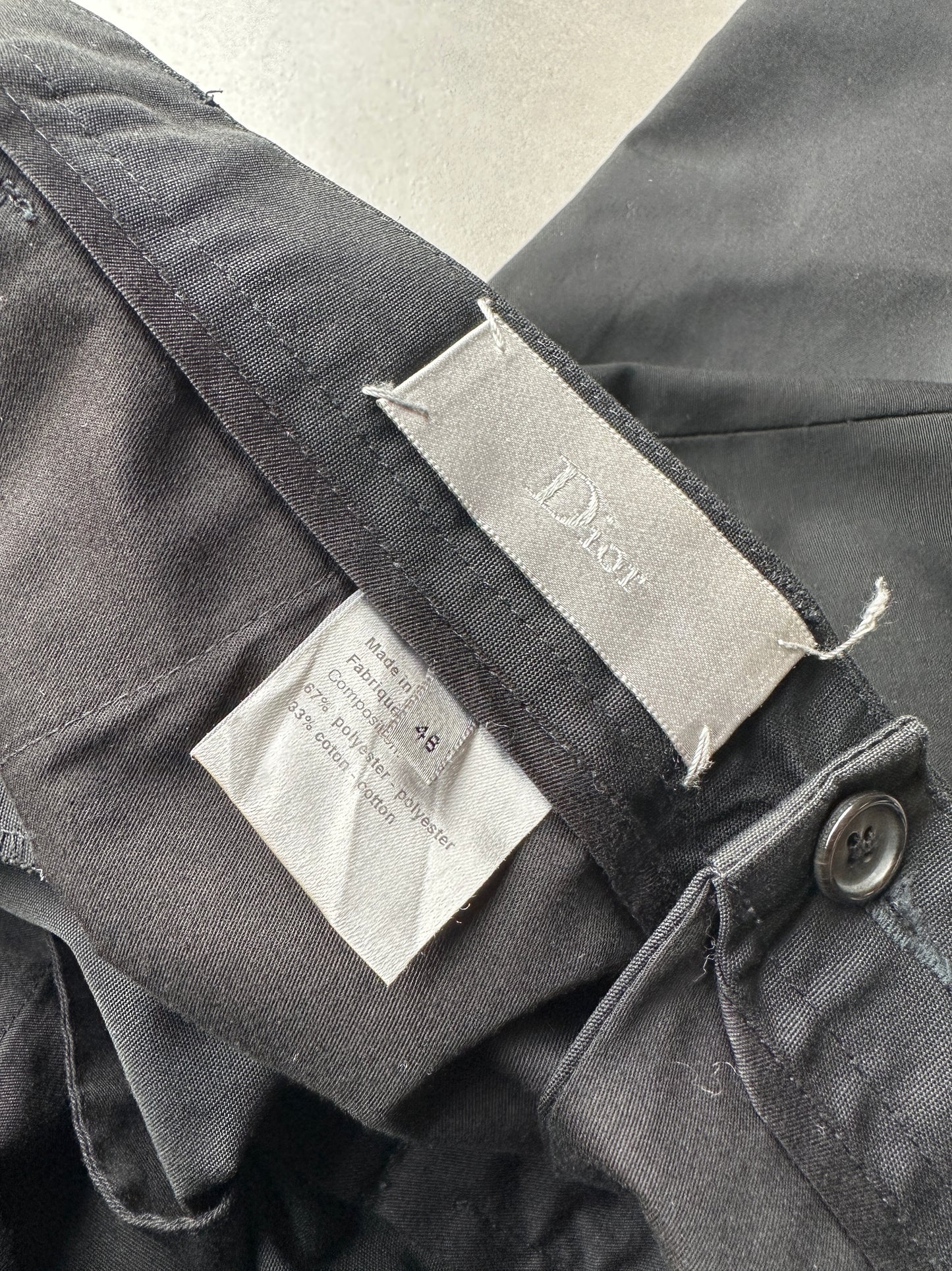 Dior Homme SS03 “Follow Me” ジップトラウザーズ
