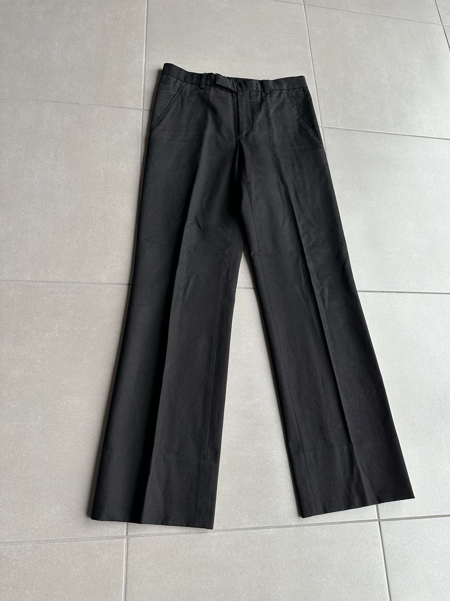 Dior homme AW04 “VOTC” straight leg slacks