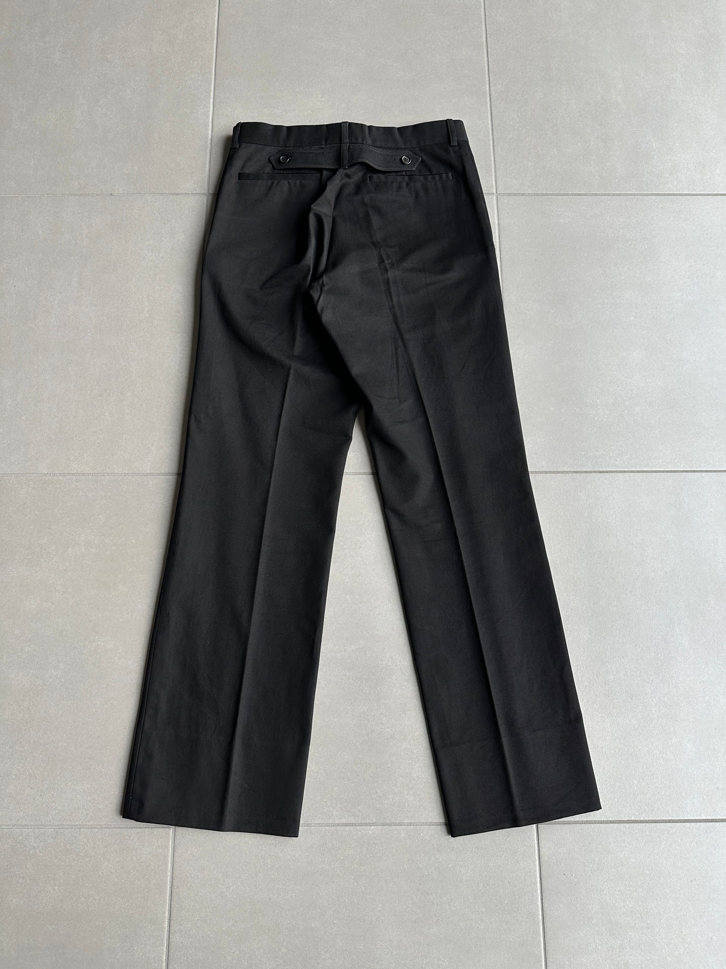 Dior homme AW04 “VOTC” straight leg slacks
