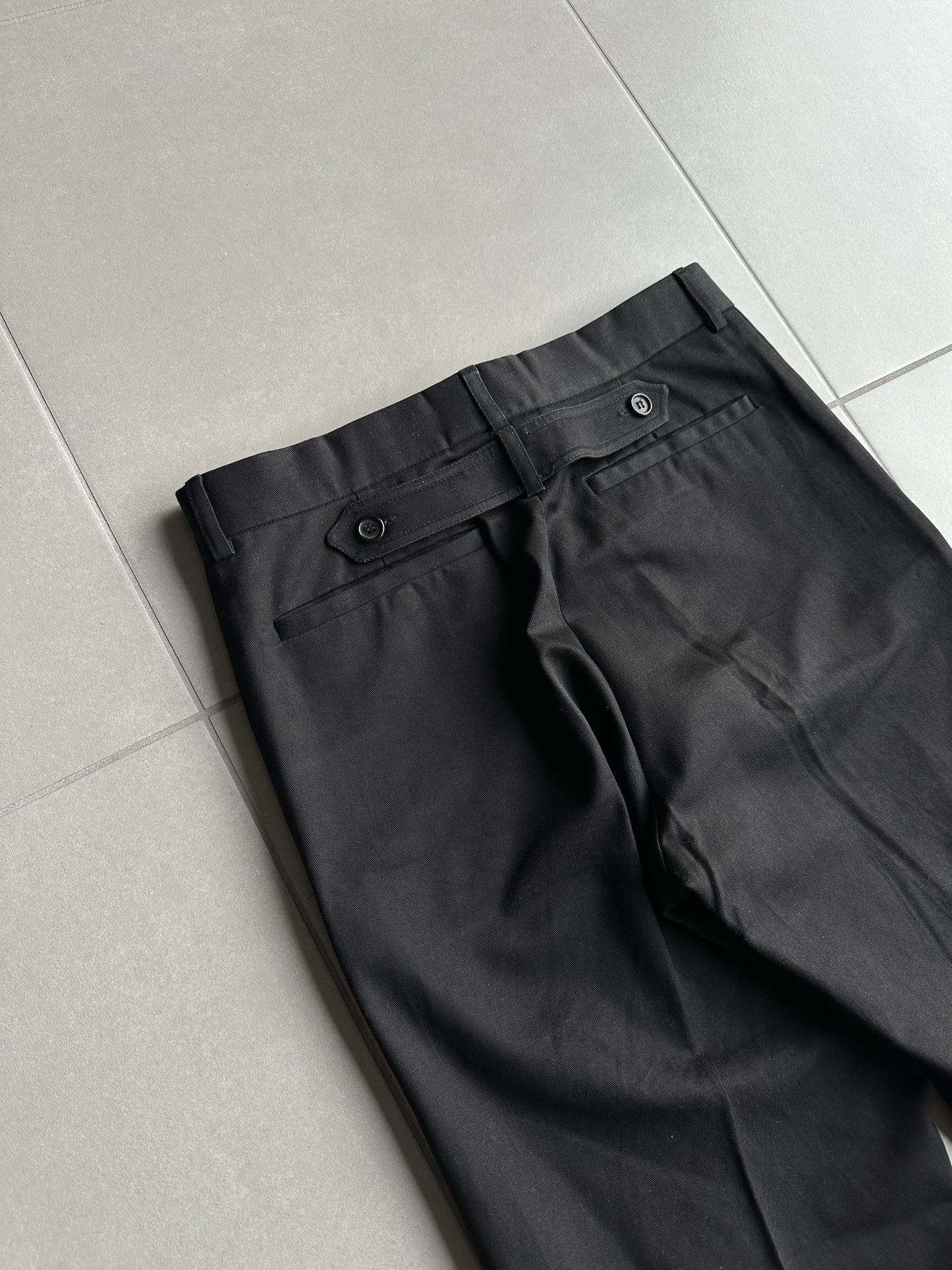 Dior homme AW04 “VOTC” straight leg slacks