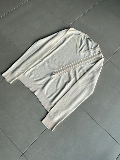 Dior Homme SS07 “We Look Good Together” Slit V-neck sweater