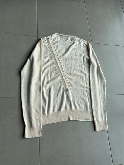 Dior Homme SS07 “We Look Good Together” Slit V-neck sweater