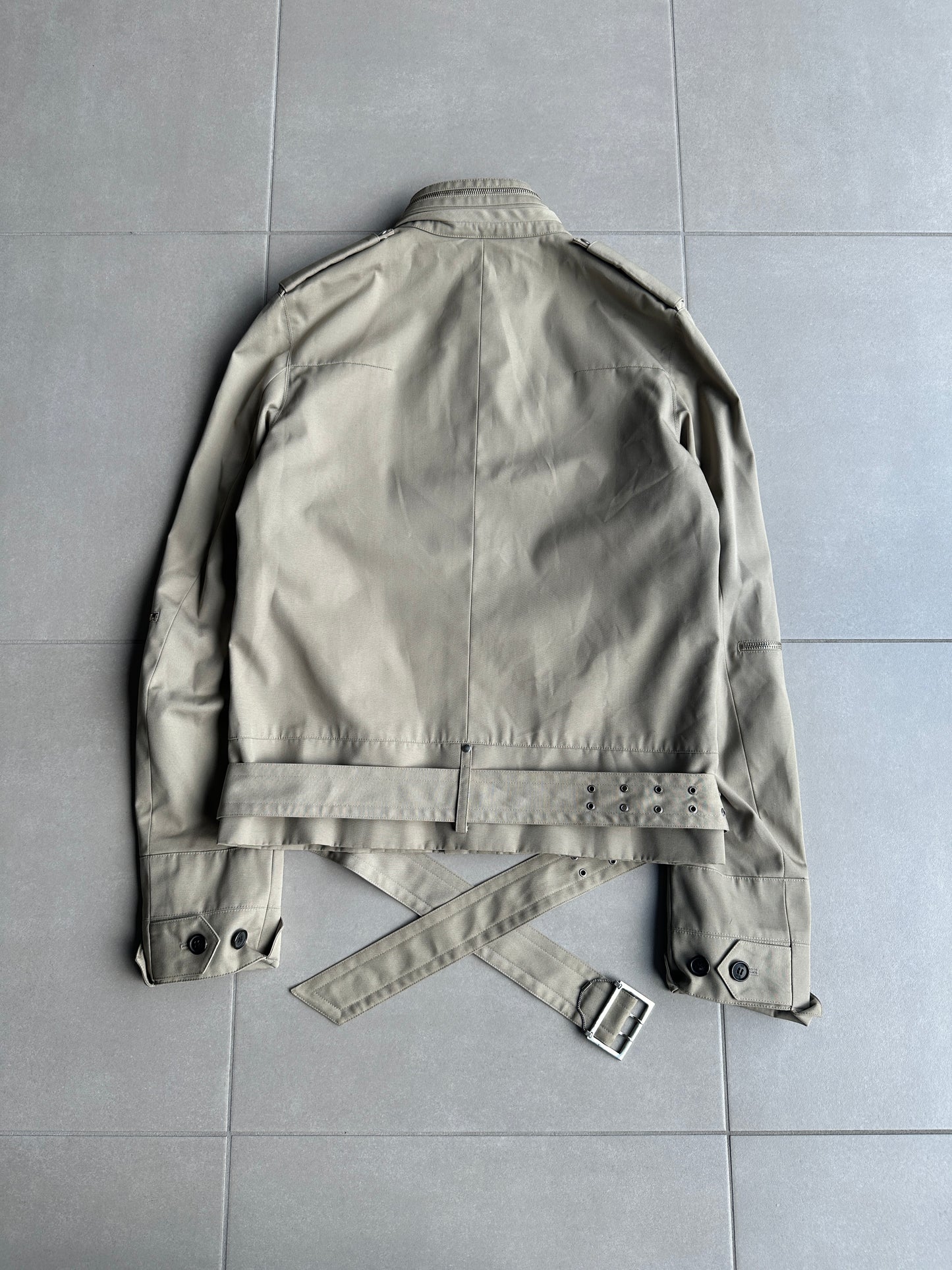 Dior Homme SS03 “Follow Me” Belted rider jacket