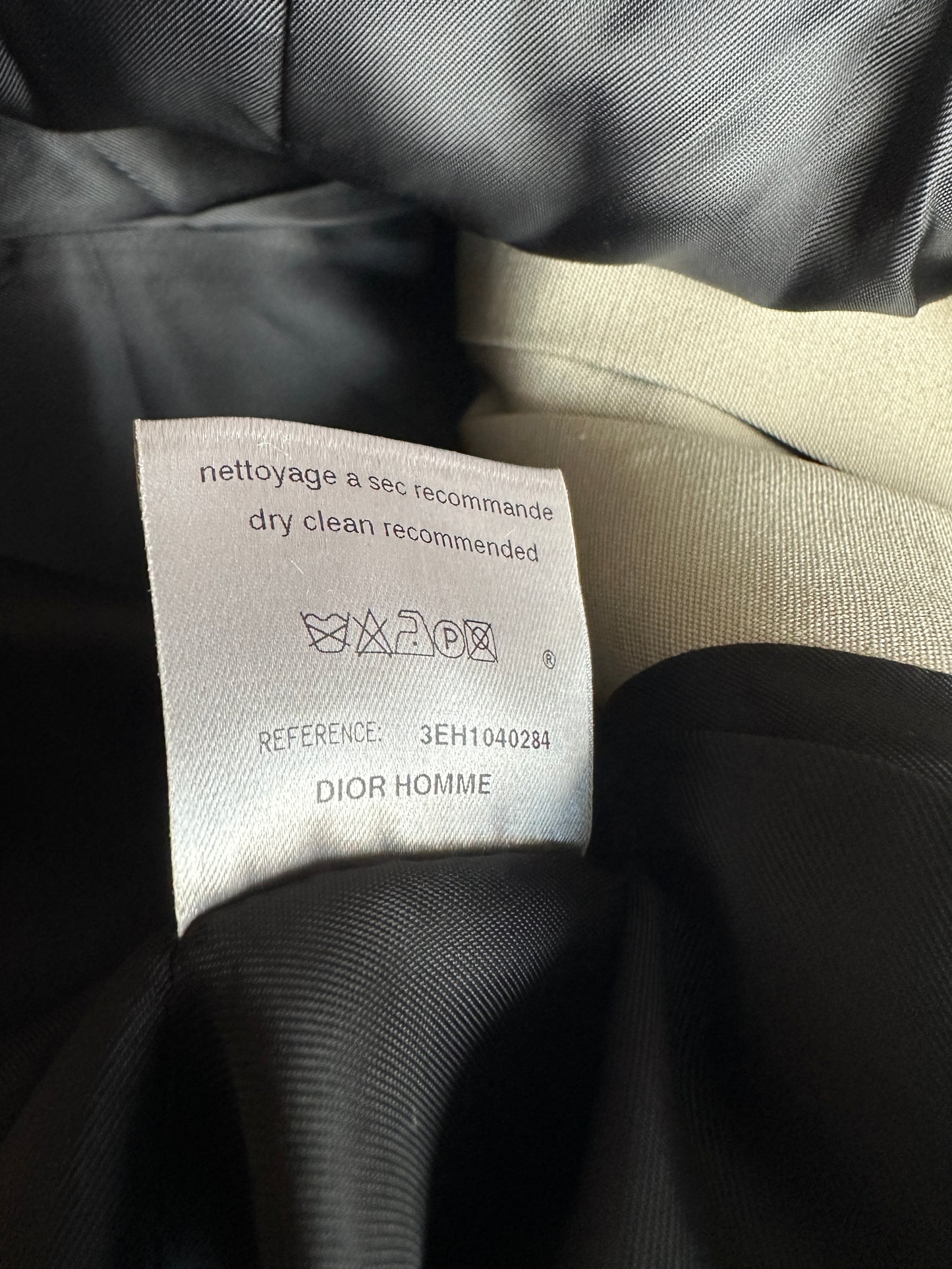 Dior Homme SS03 “Follow Me” Belted rider jacket