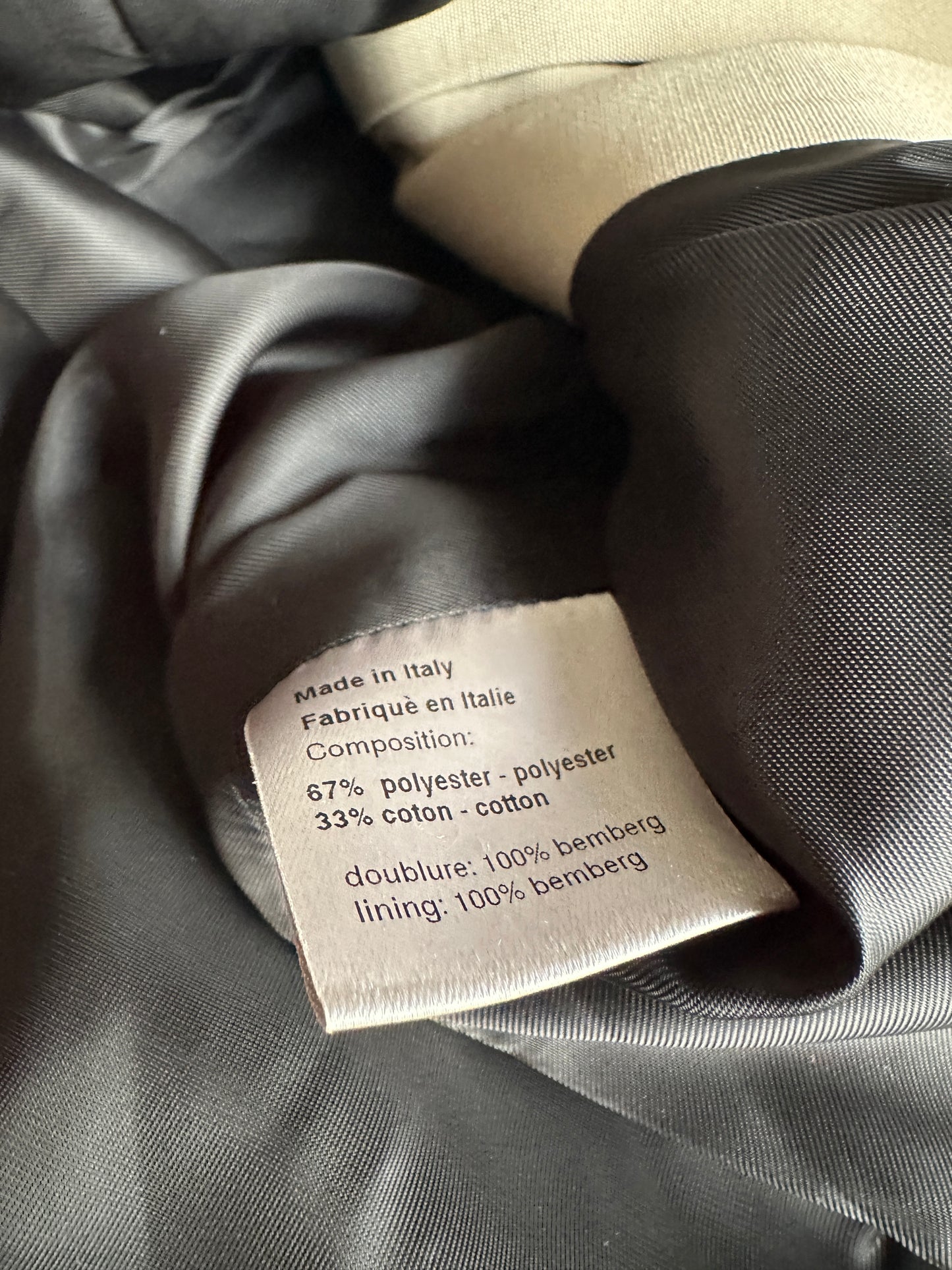 Dior Homme SS03 “Follow Me” Belted rider jacket