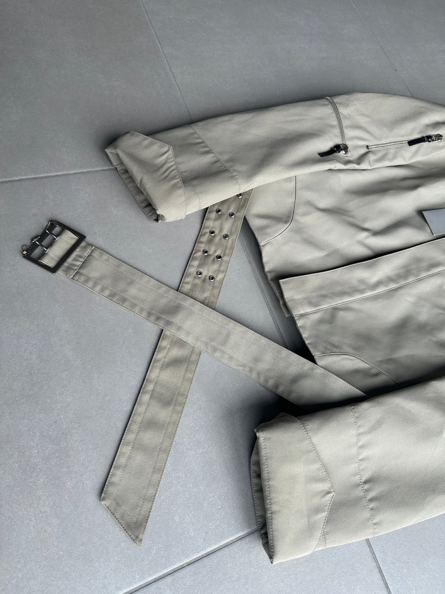 Dior Homme SS03 “Follow Me” Belted rider jacket