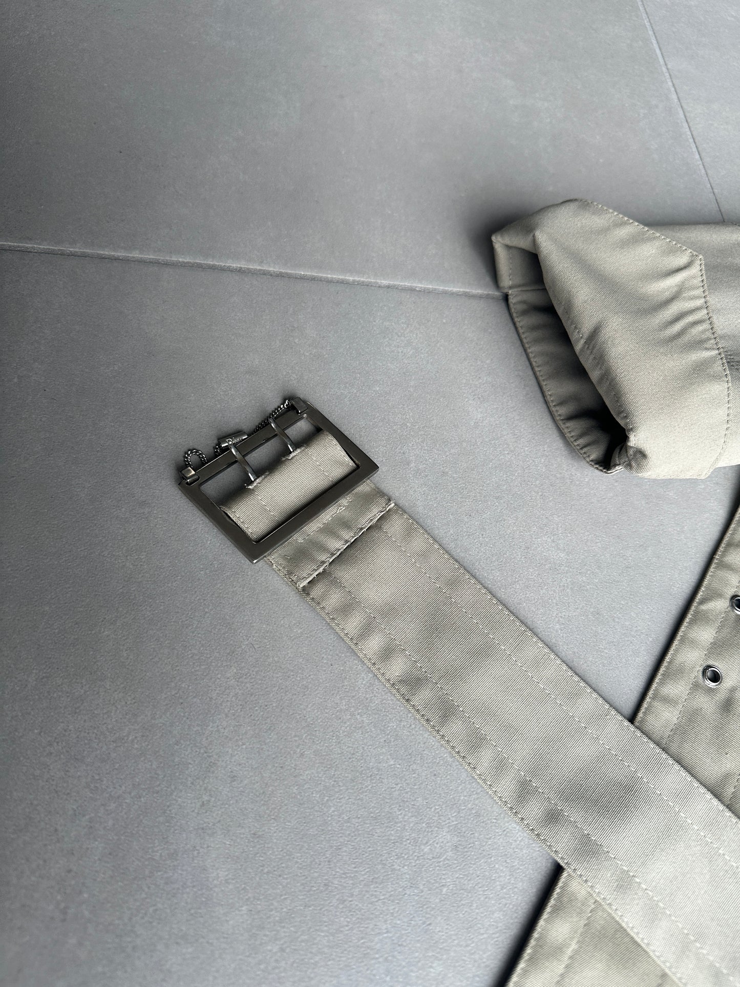 Dior Homme SS03 “Follow Me” Belted rider jacket