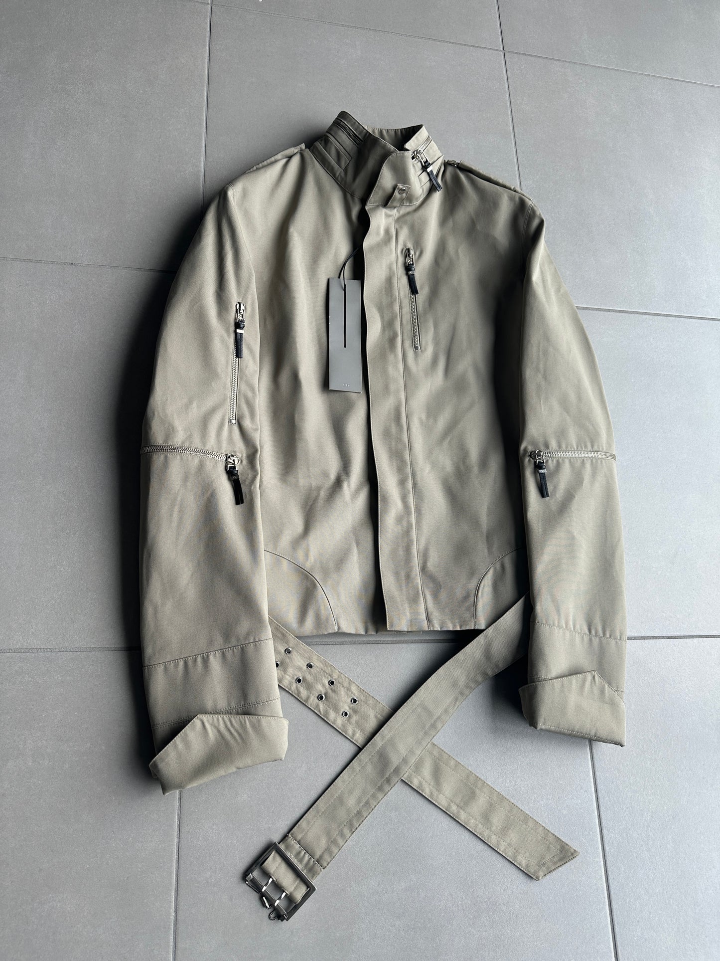 Dior Homme SS03 “Follow Me” Belted rider jacket