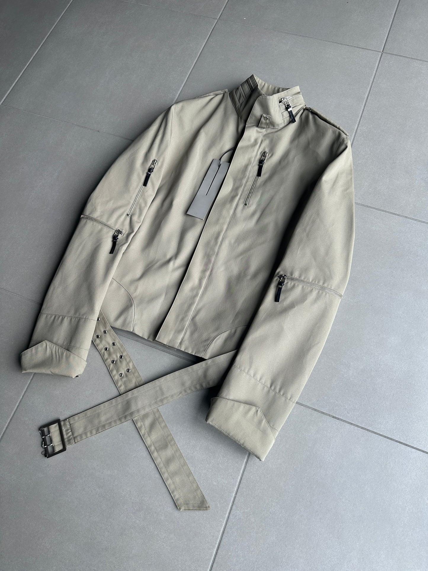 Dior Homme SS03 “Follow Me” Belted rider jacket
