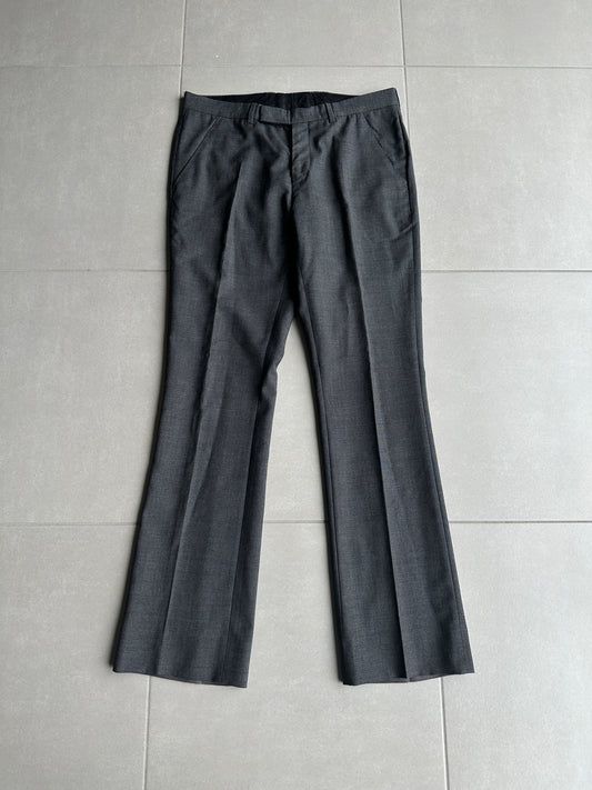 Dior Homme AW05 "in the morning” bootcut wool trousers