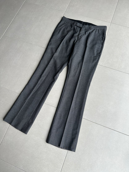 Dior Homme AW05 "in the morning” bootcut wool trousers