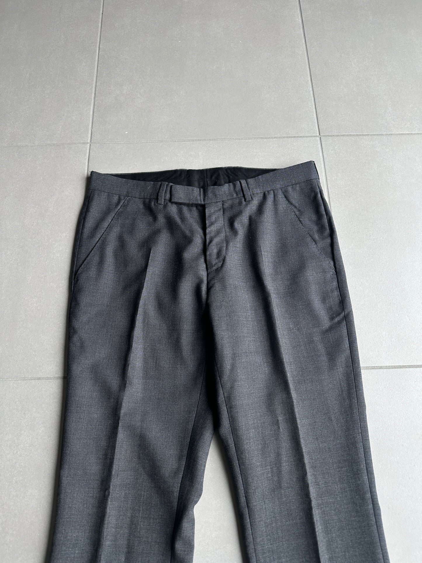 Dior Homme AW05 "in the morning” bootcut wool trousers