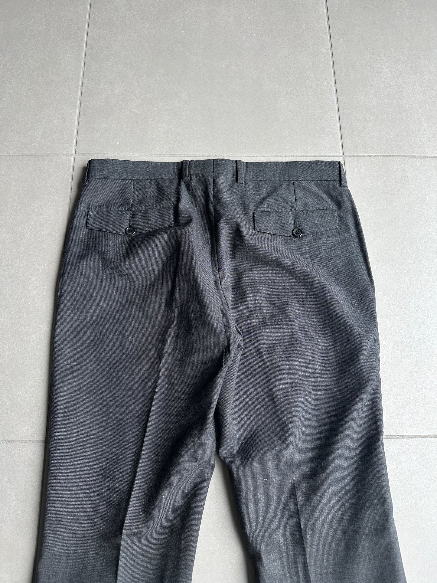 Dior Homme AW05 "in the morning” bootcut wool trousers