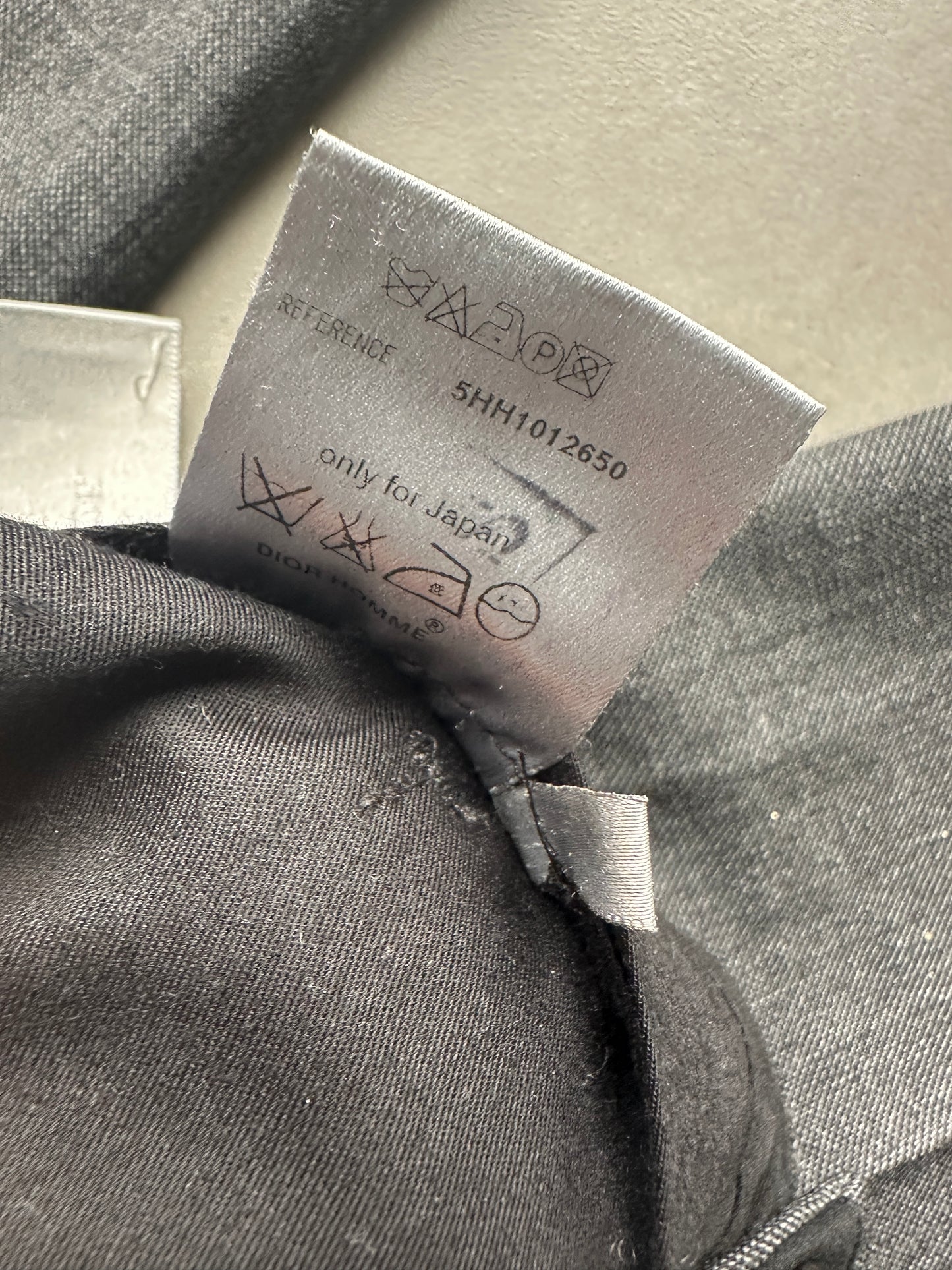 Dior Homme AW05 "in the morning” bootcut wool trousers